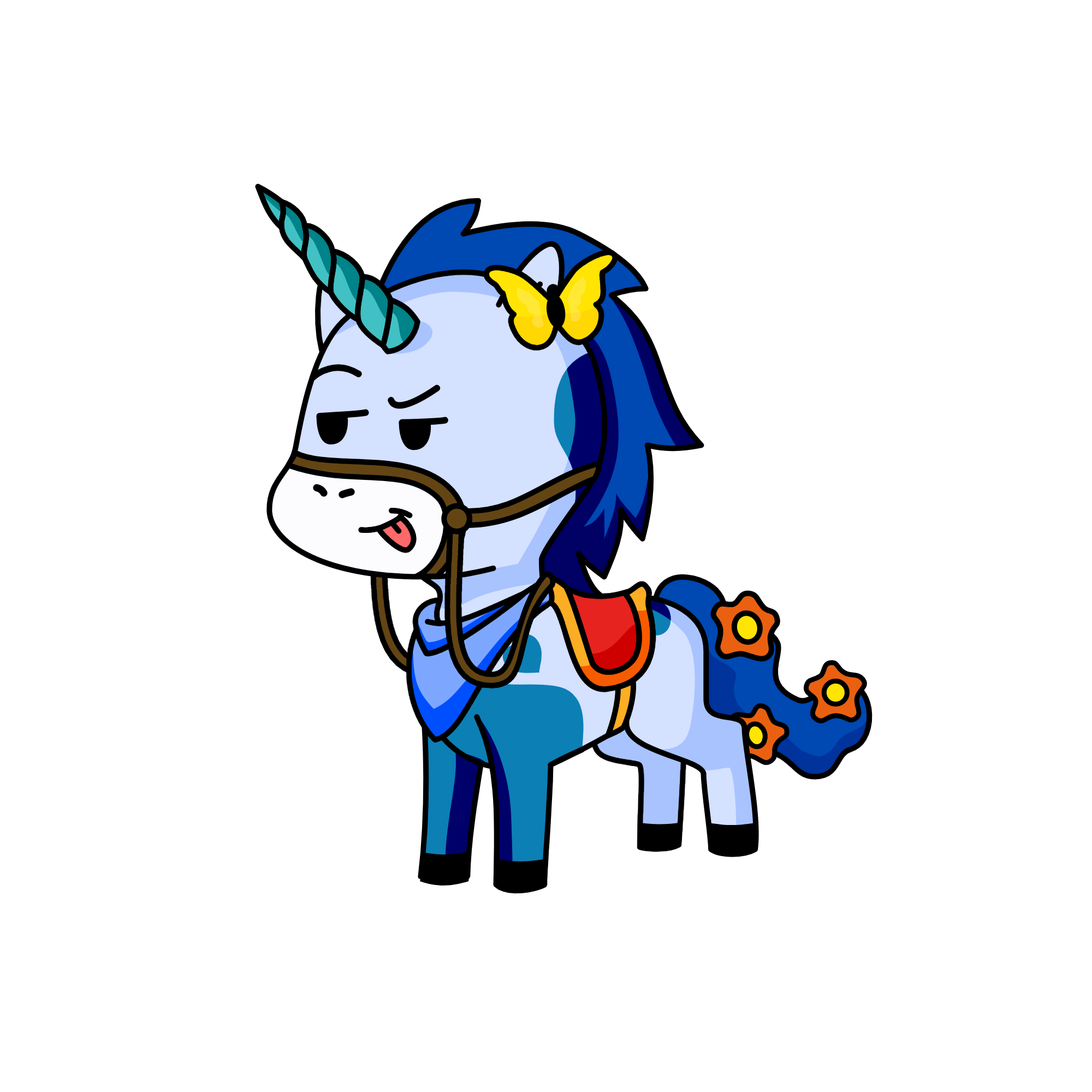Simeon, the unicorn