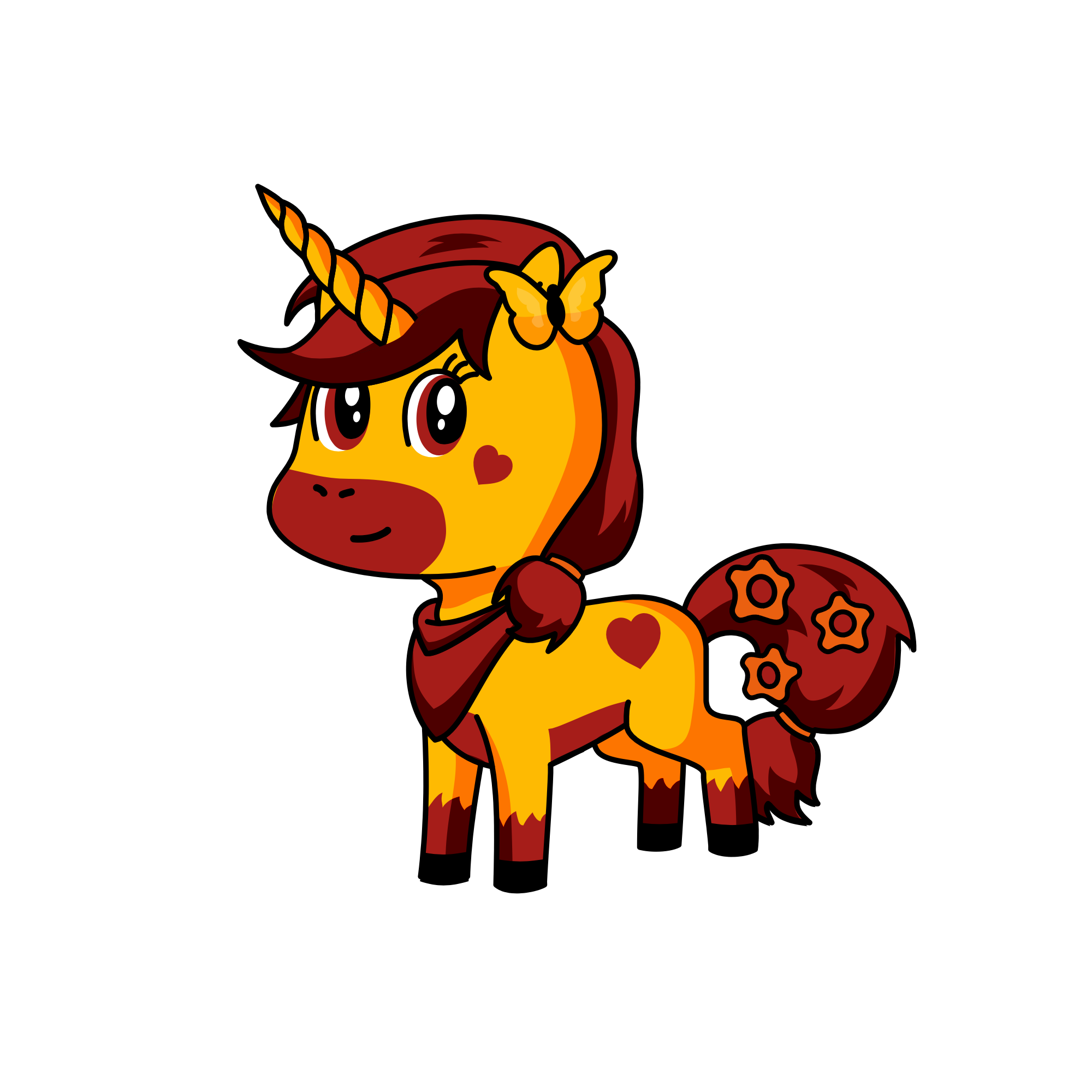 Lolo, the unicorn