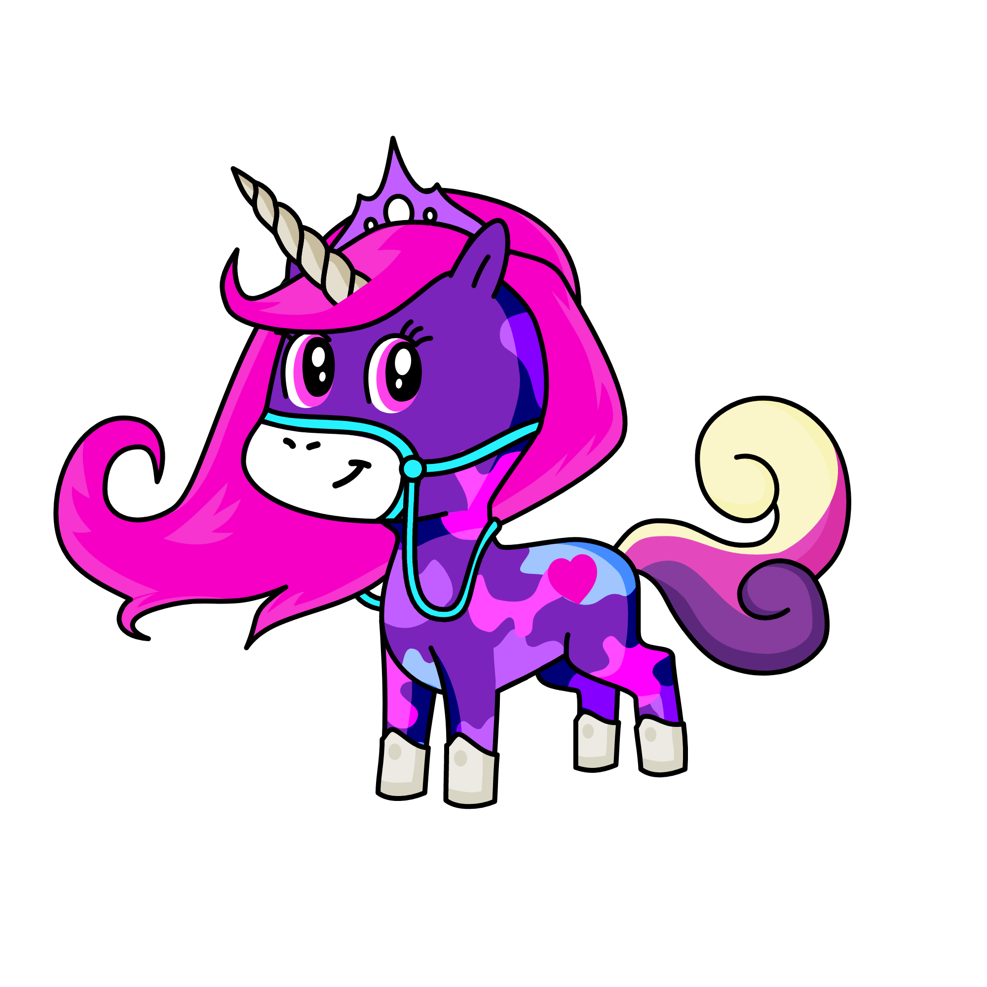 Silveny, the unicorn