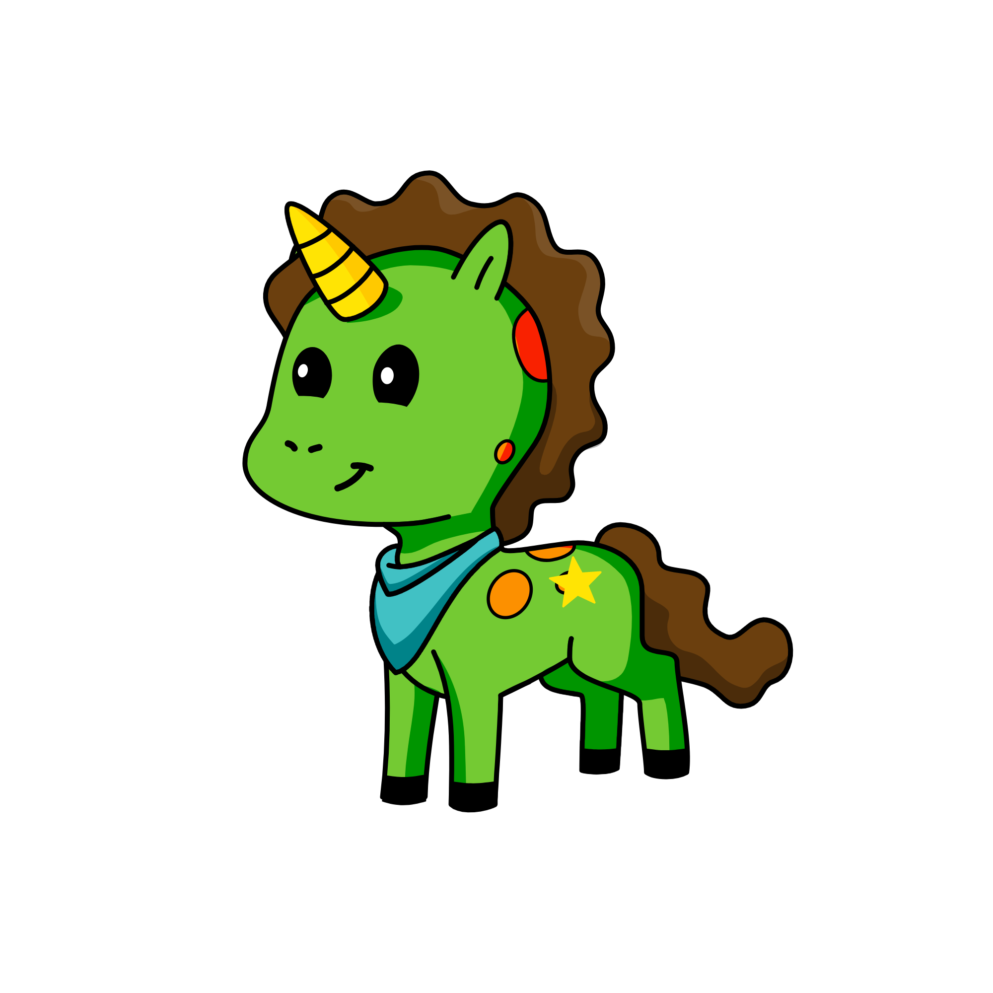 Caspian, the unicorn