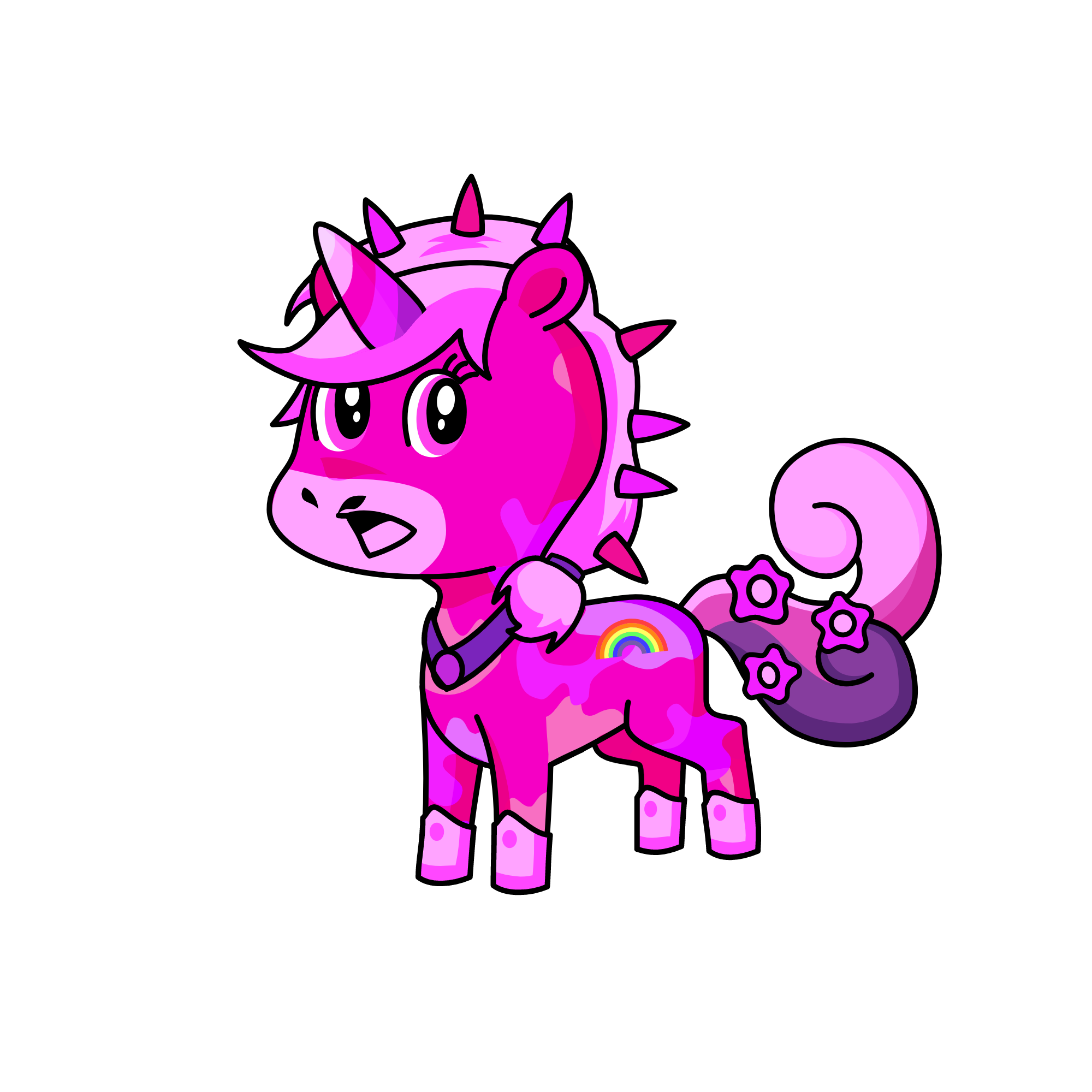 Prettia, the unicorn