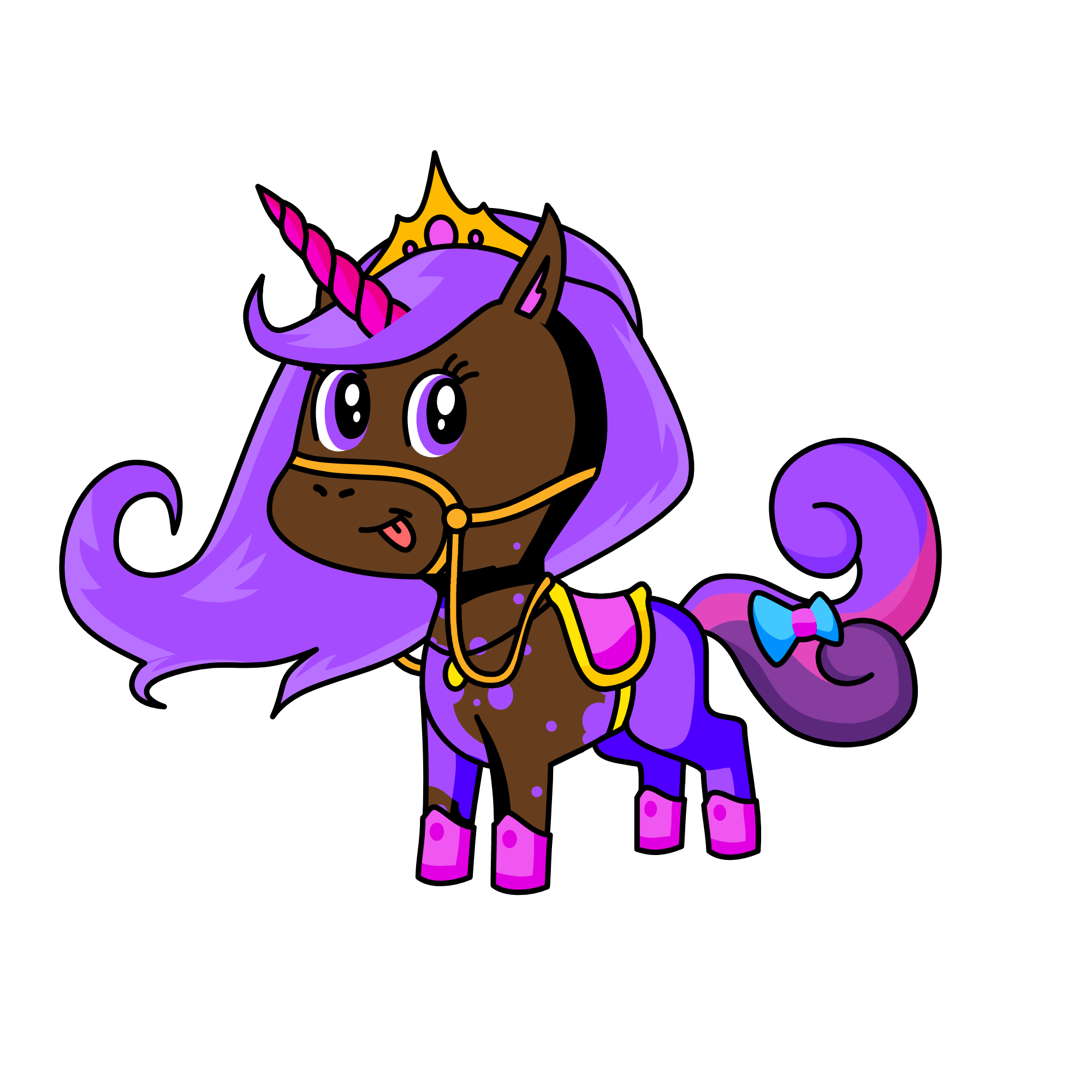 Galaxy, the unicorn