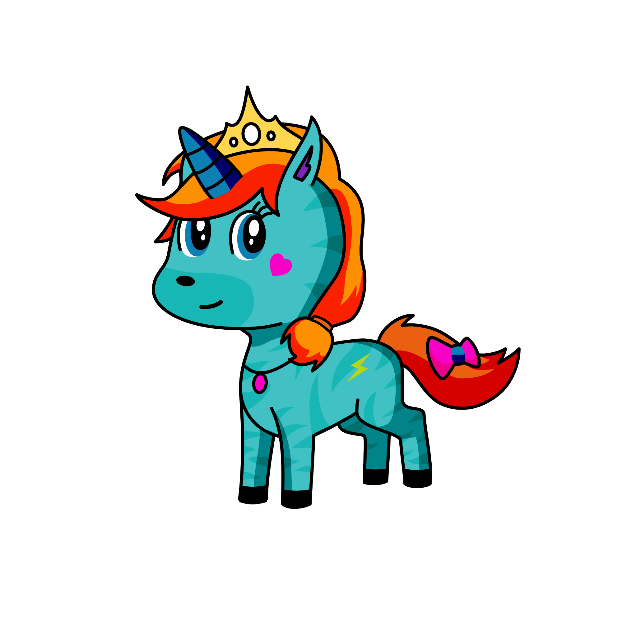 cloldy, the unicorn