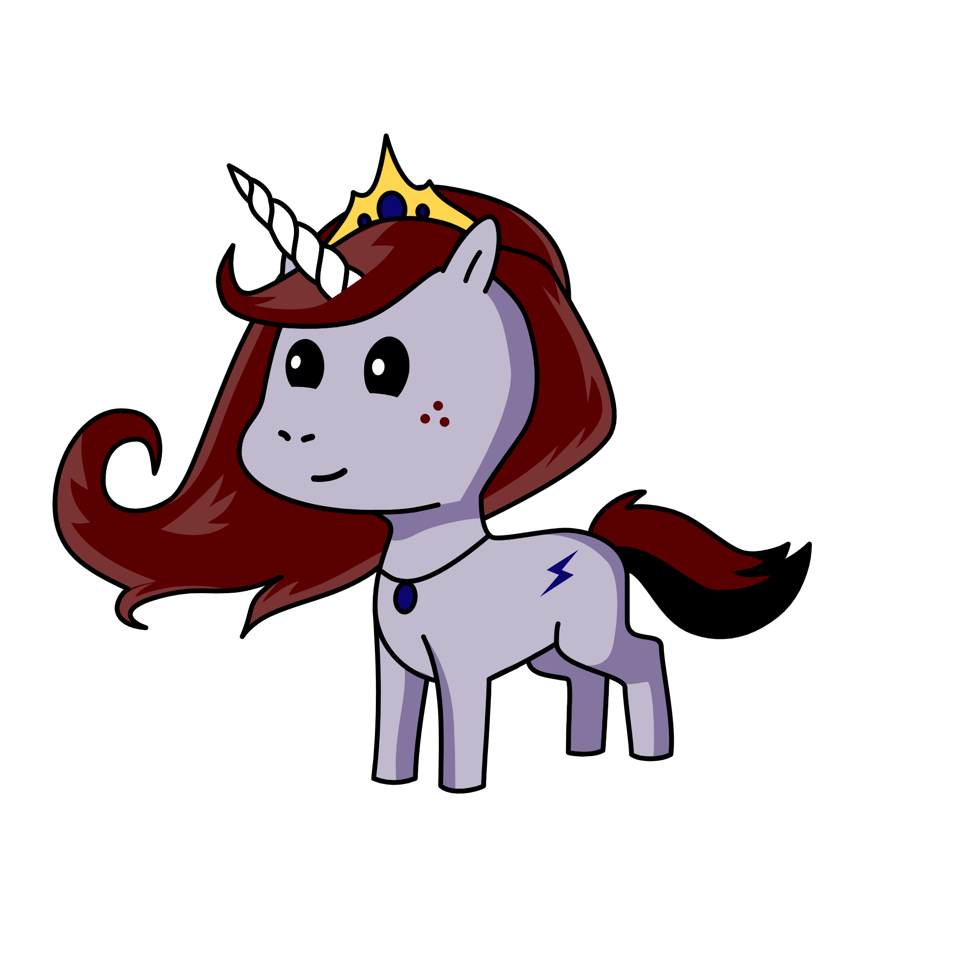 Moonstar, the unicorn