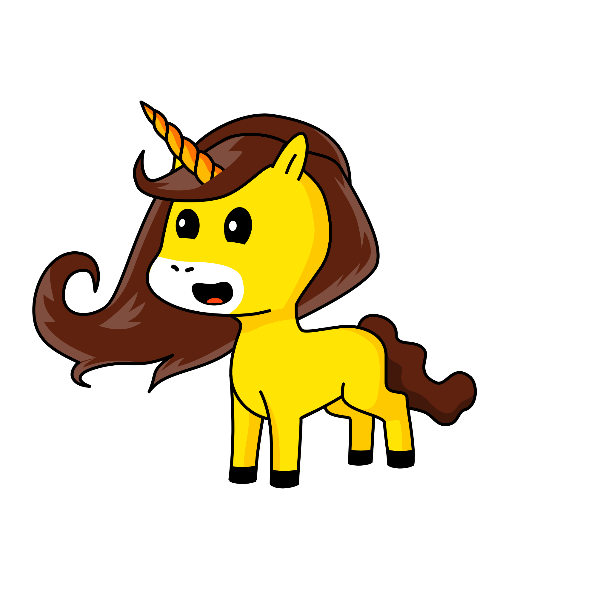 Mom, the unicorn