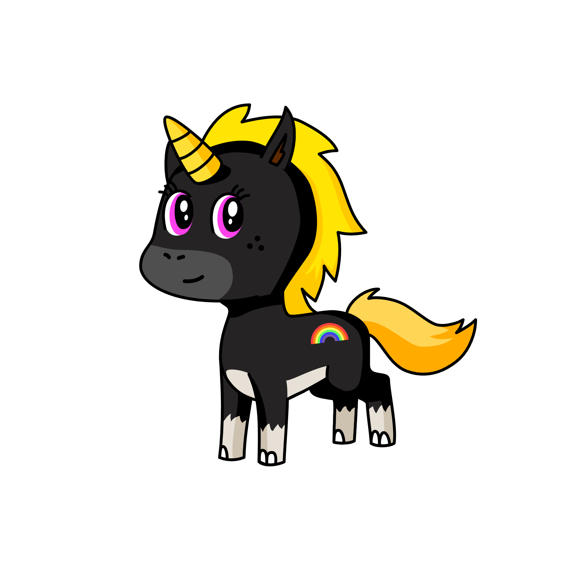 luna, the unicorn