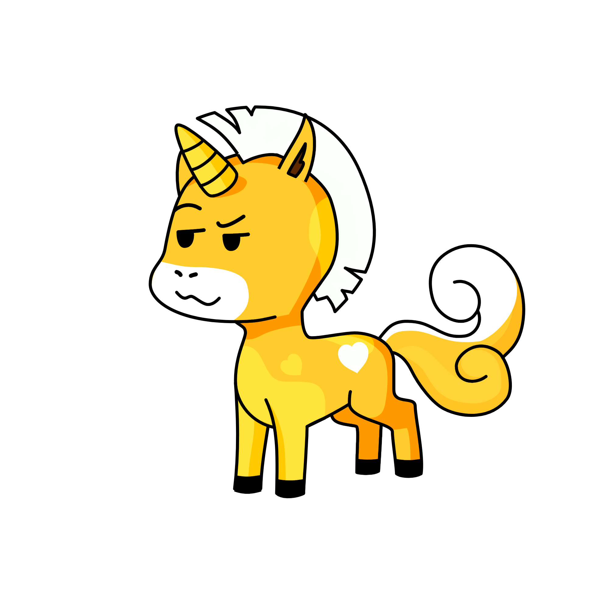 Orange juice , the unicorn