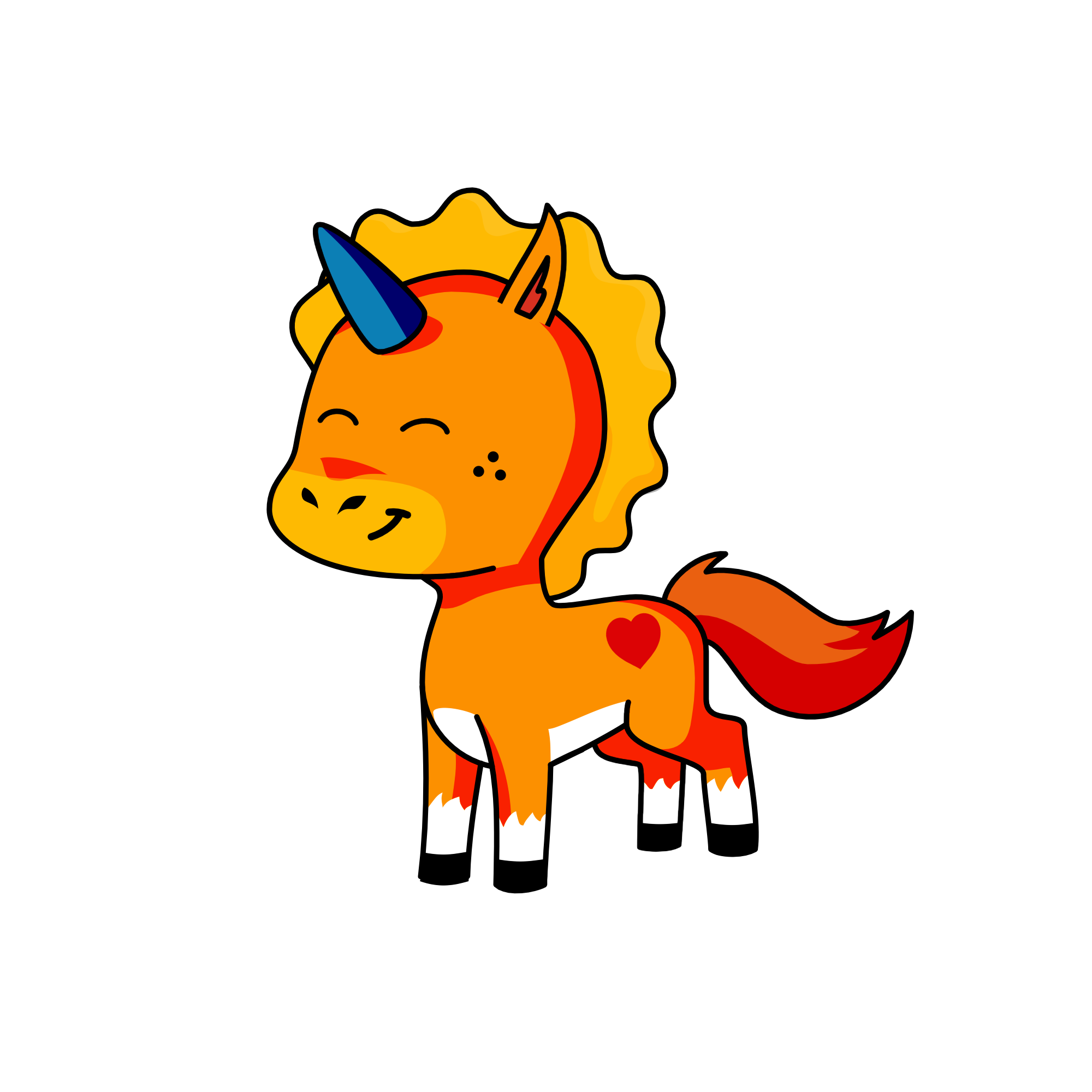 Nene, the unicorn