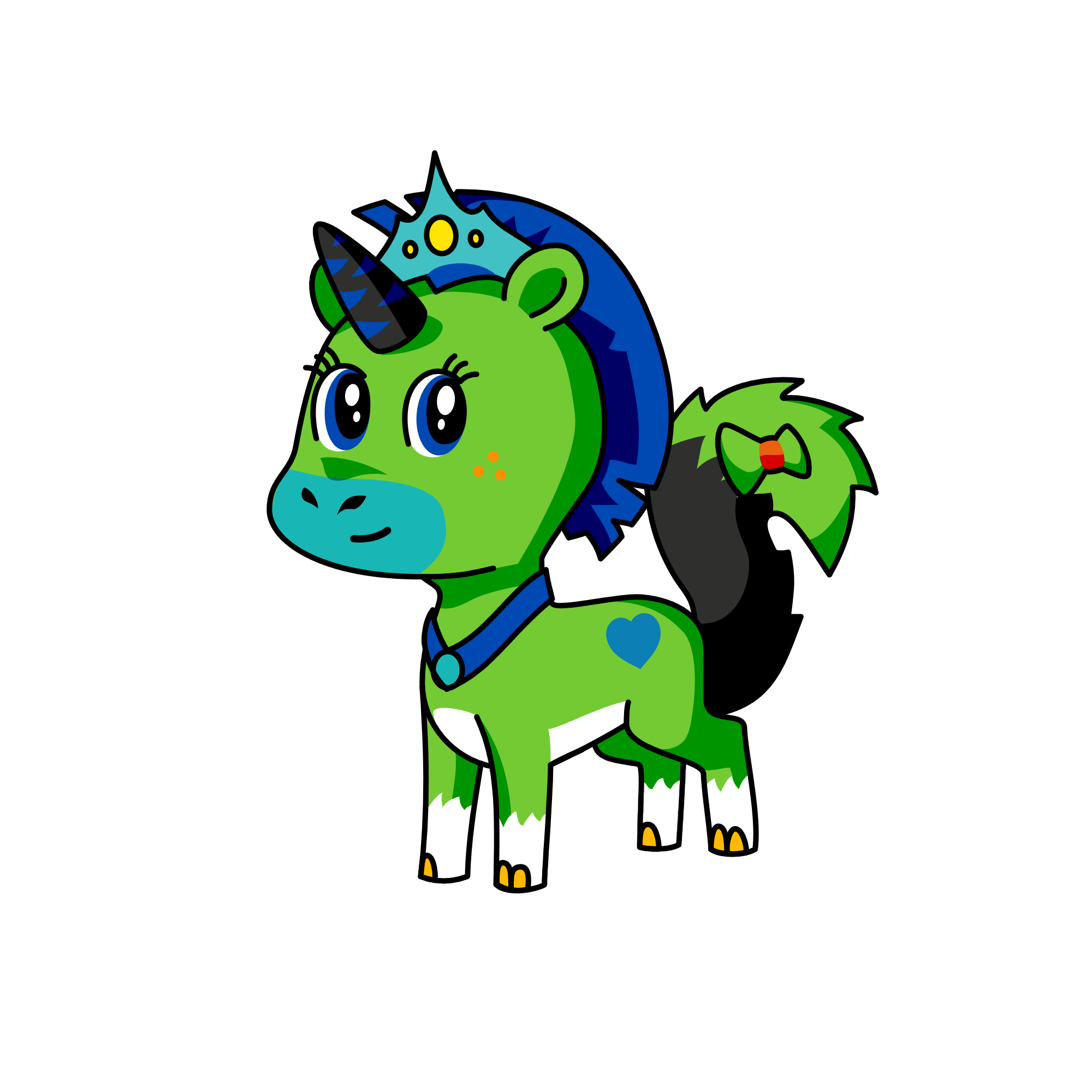 :Î, the unicorn