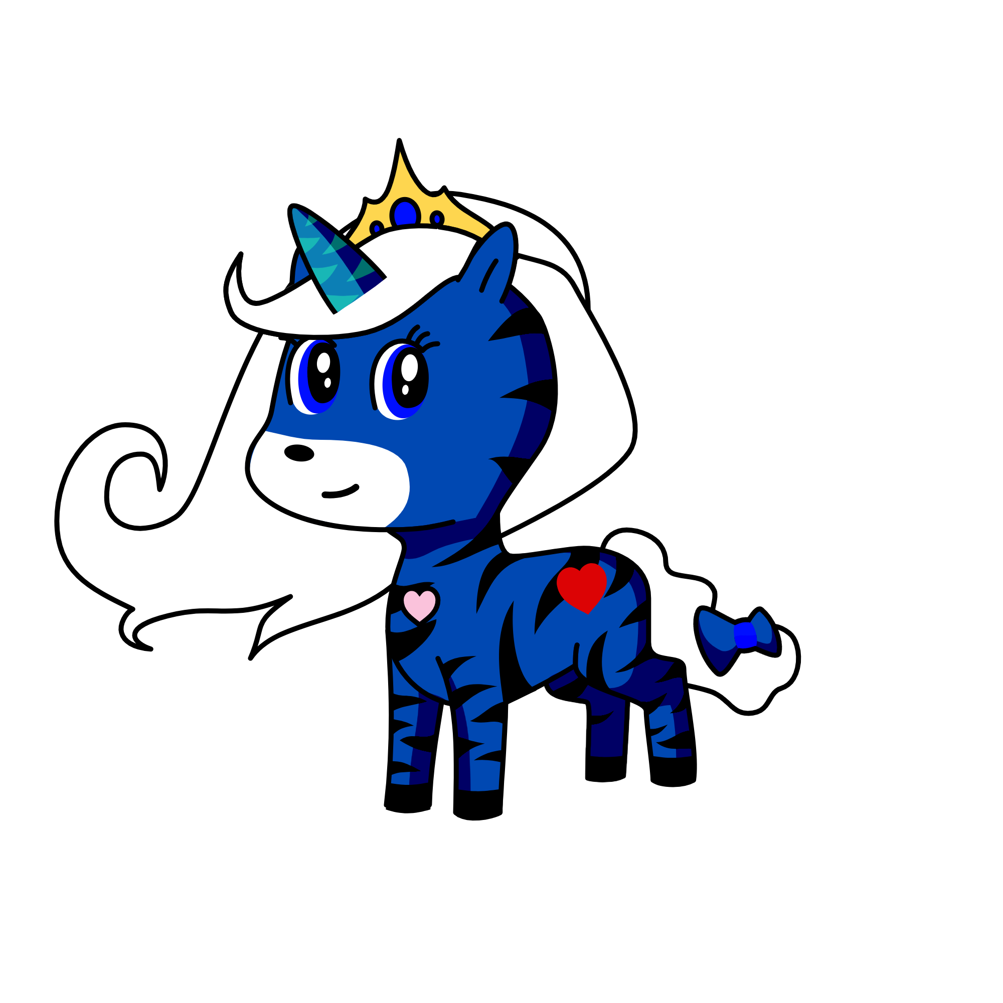 sapphire, the unicorn