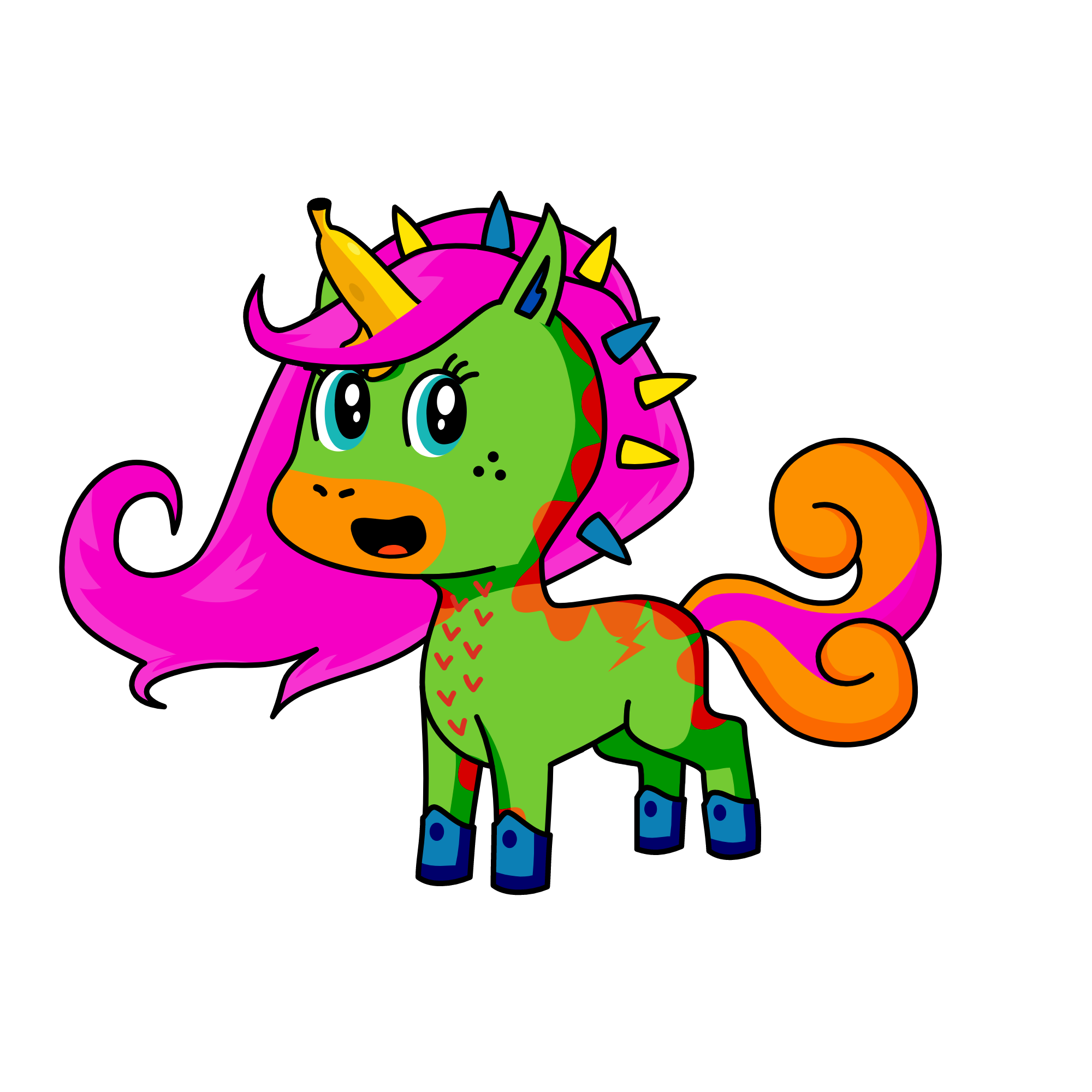 spicky, the unicorn