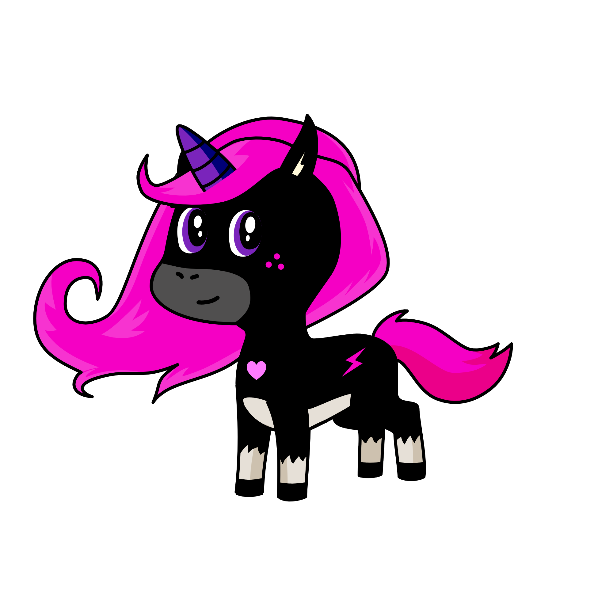 midnight, the unicorn
