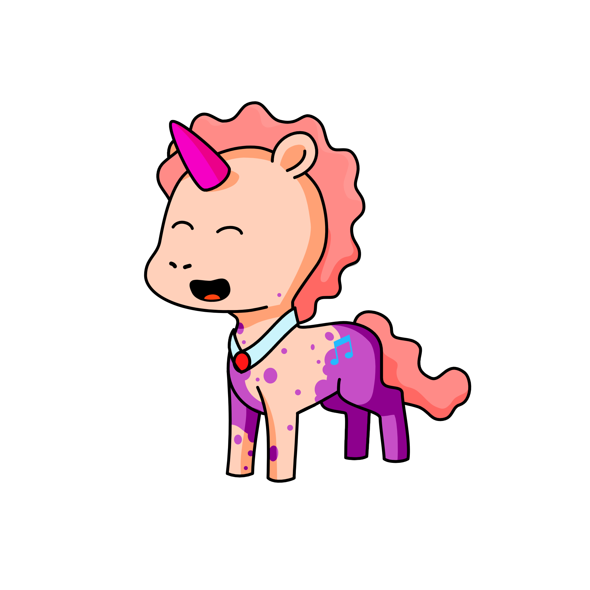 Pinkie Pie, the unicorn