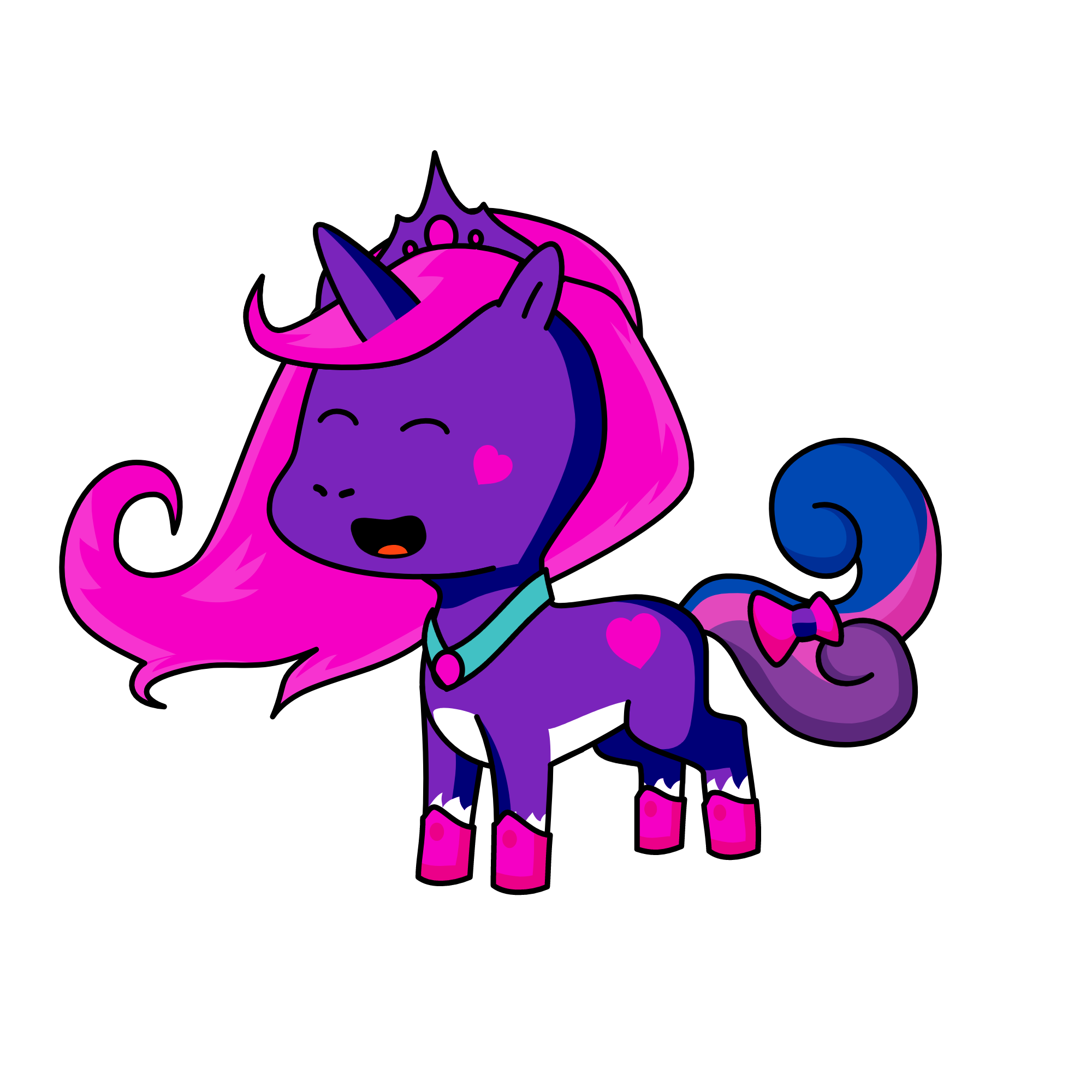sparcel, the unicorn