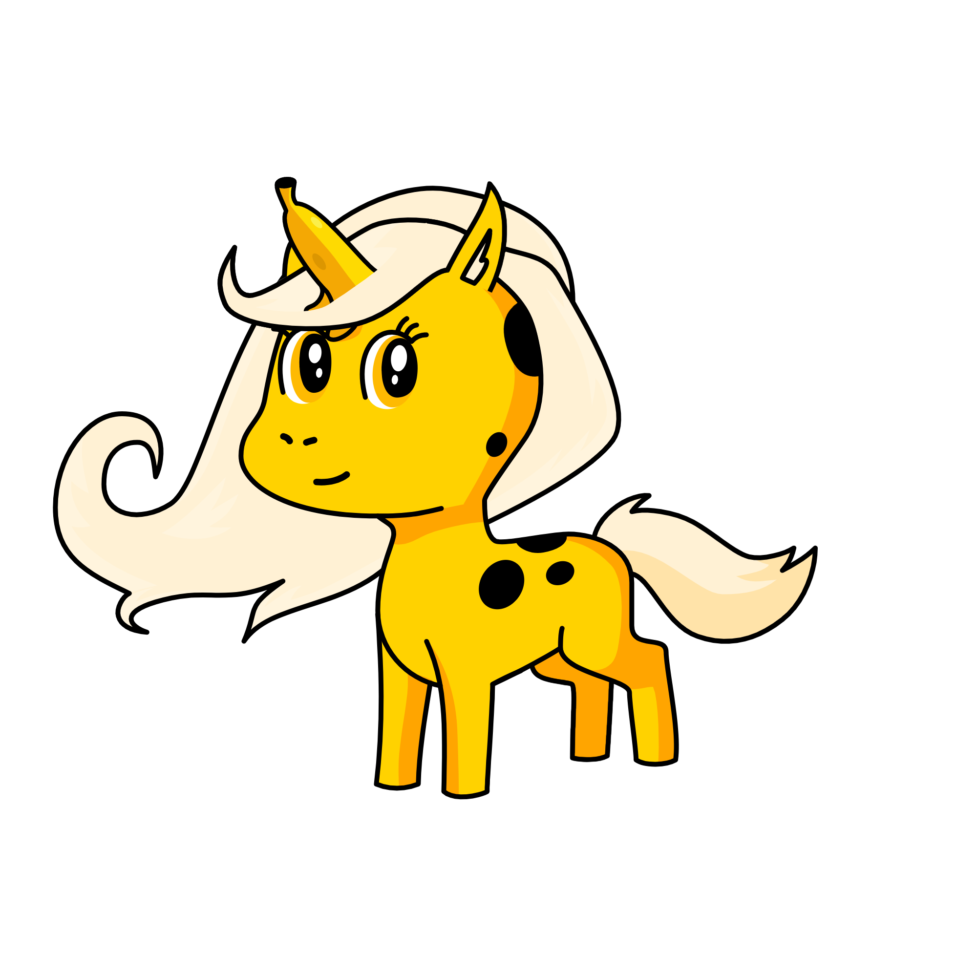 bananas, the unicorn