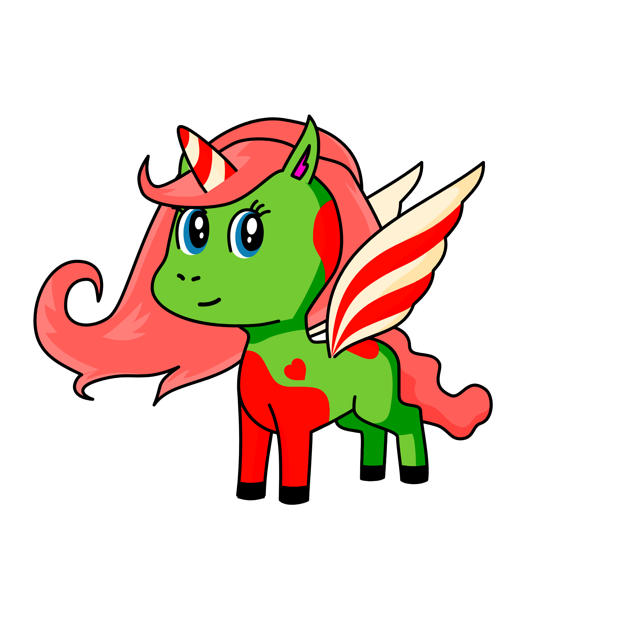 holly, the unicorn