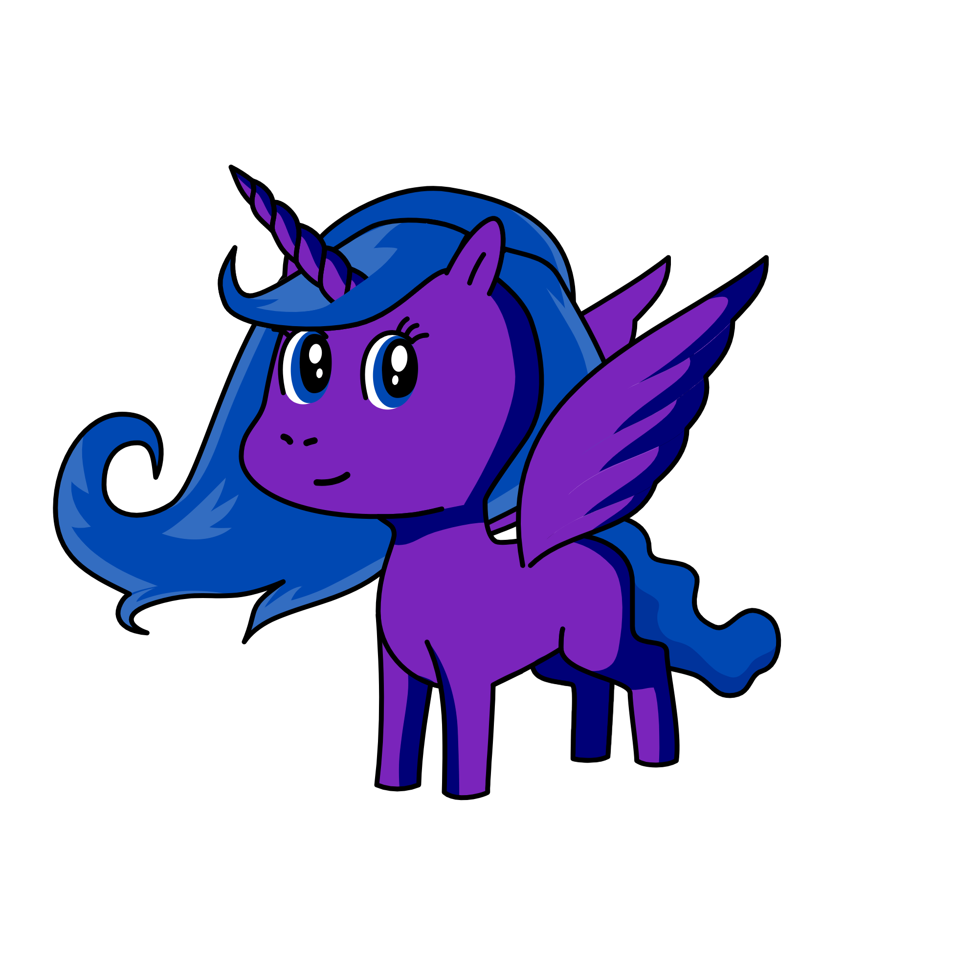 luna, the unicorn