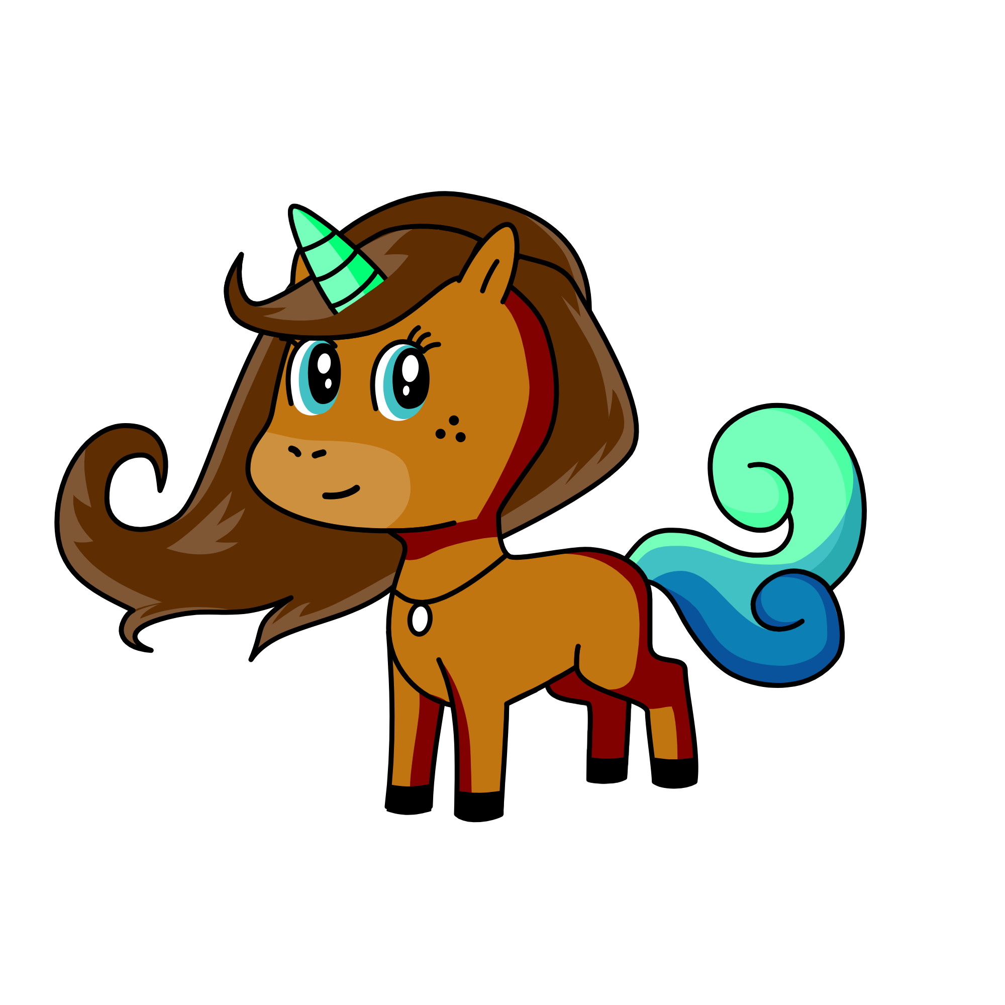 bloom, the unicorn