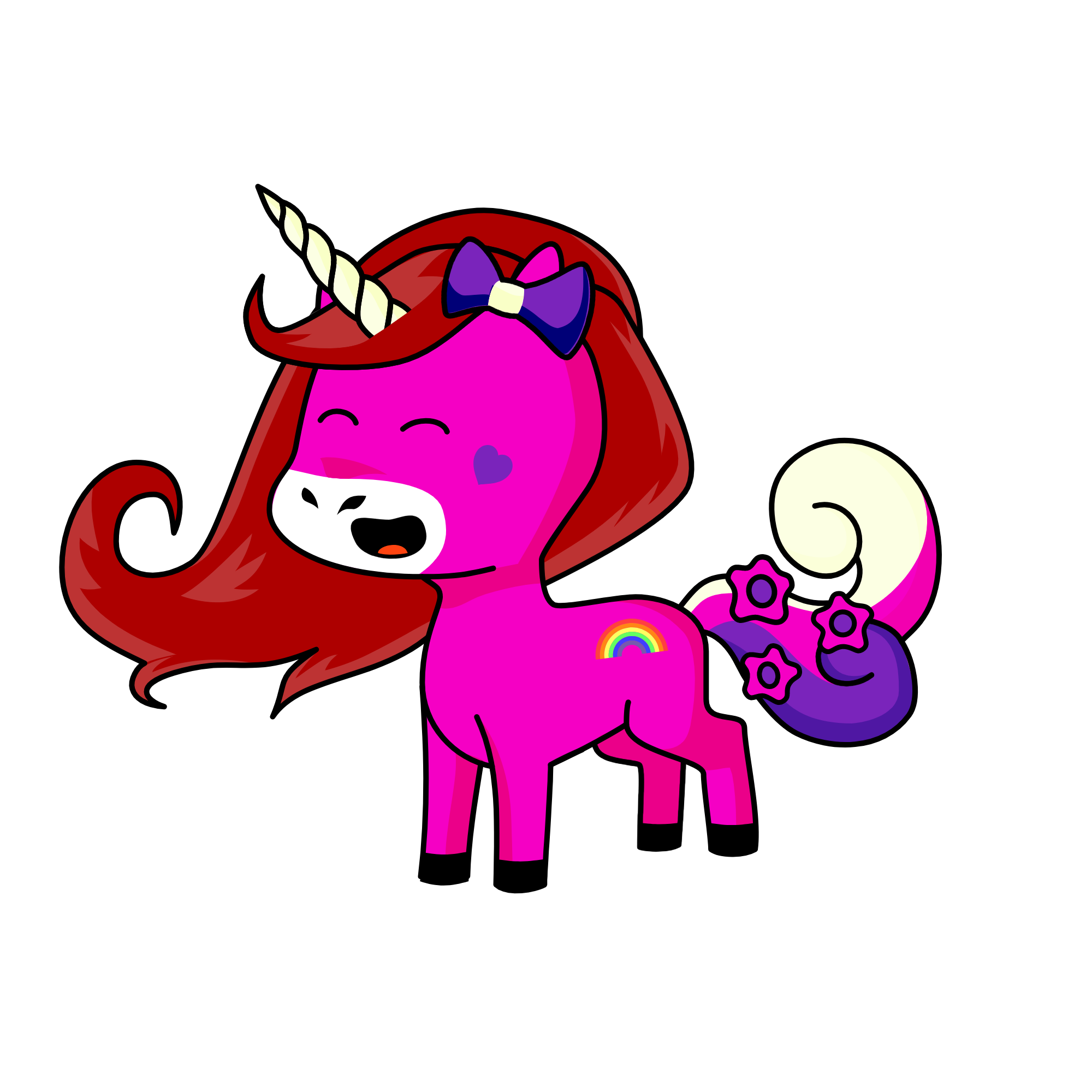 Cherry, the unicorn