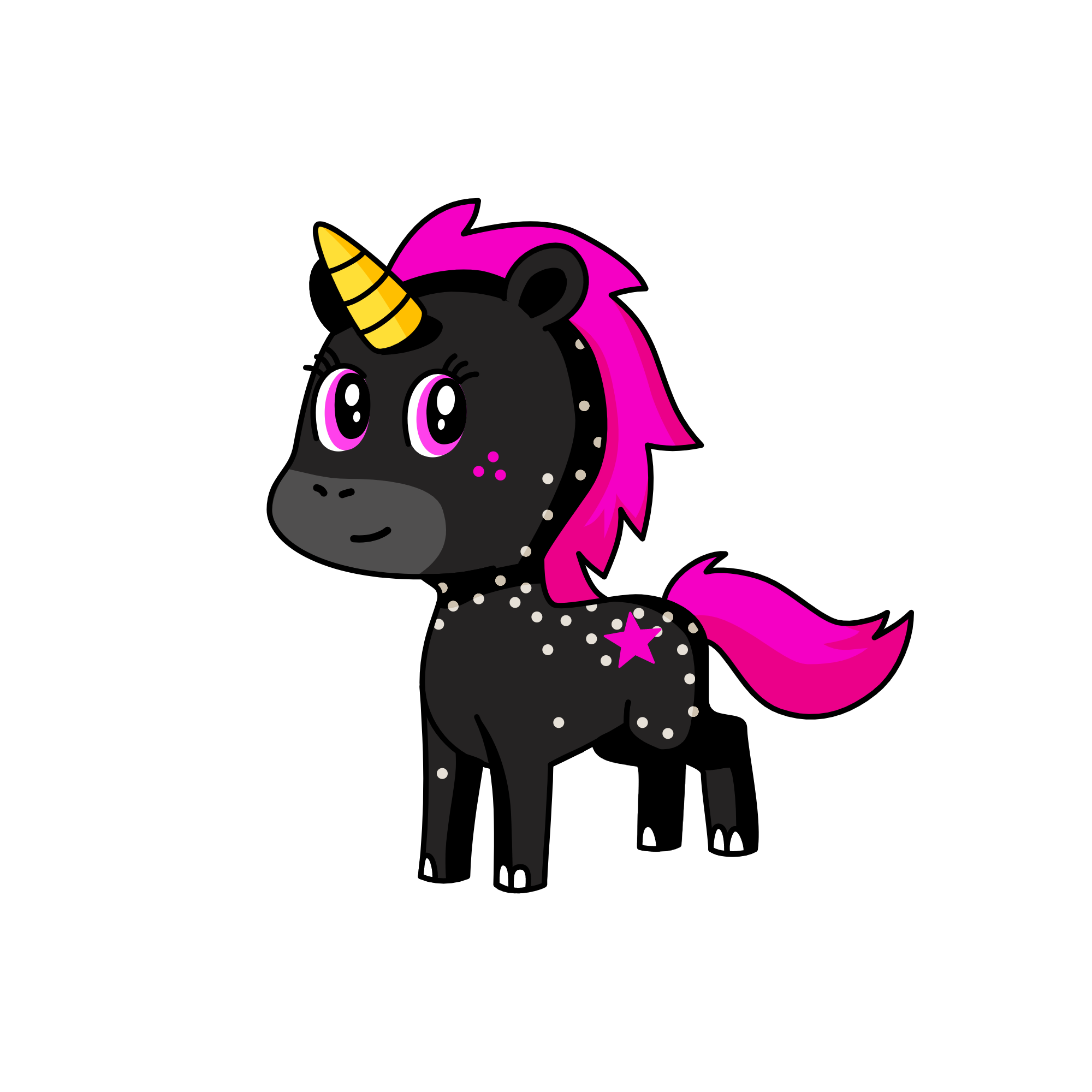 Night, the unicorn