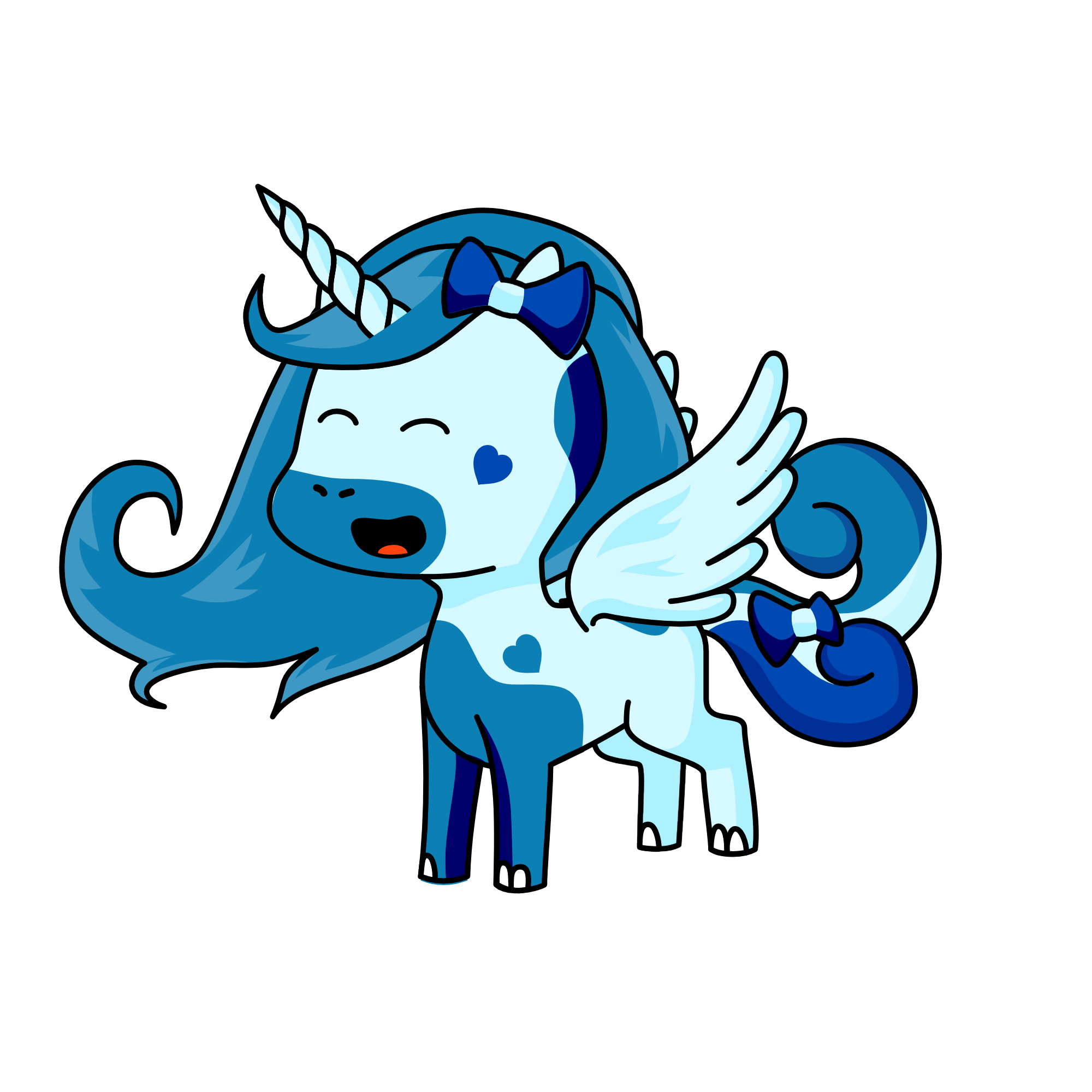 heaven angel, the unicorn