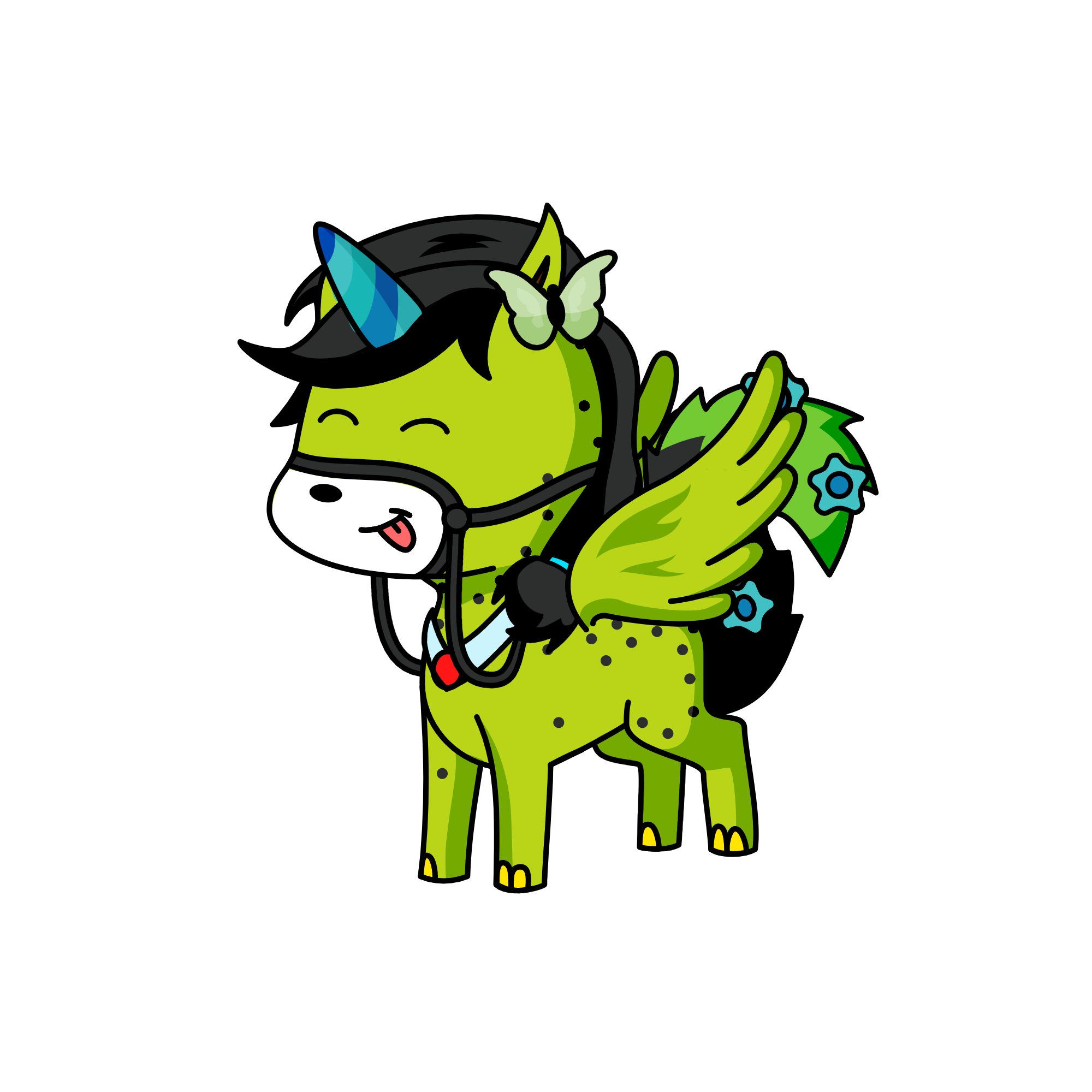 grassy classy, the unicorn