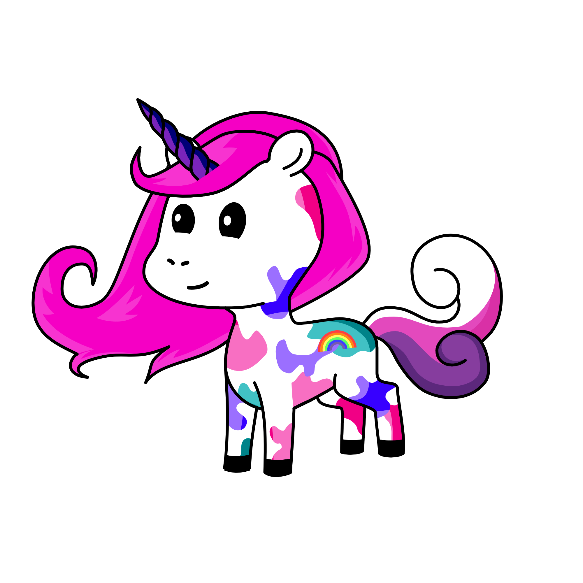 rainbow, the unicorn