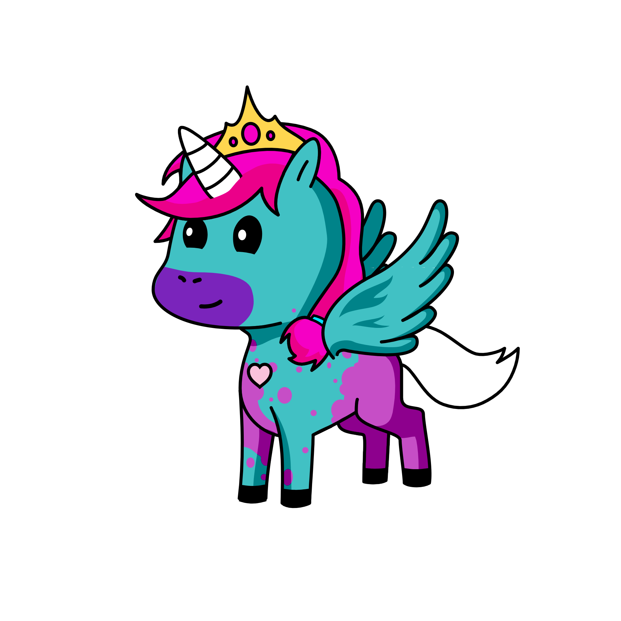 PİNK, the unicorn