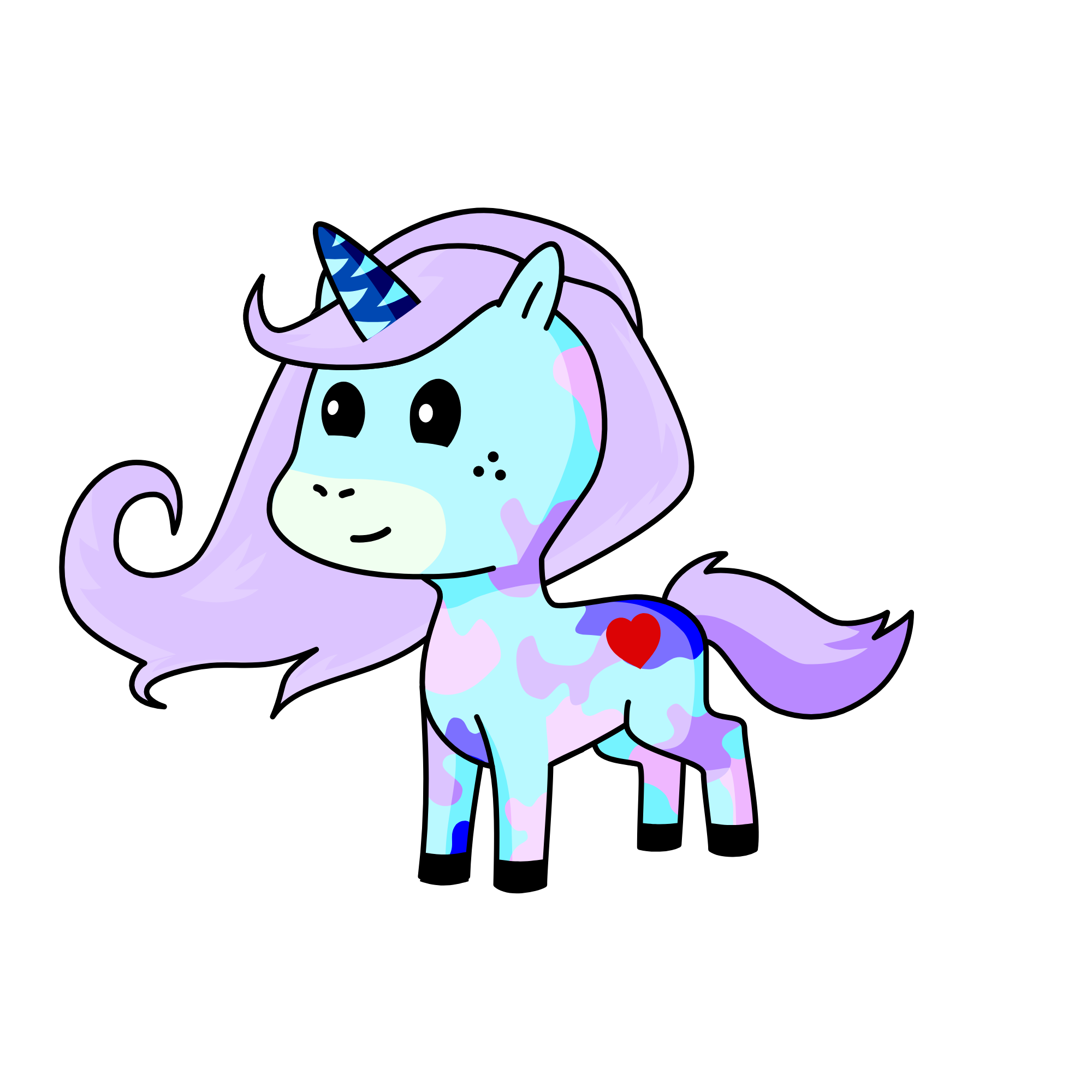 Snowy, the unicorn