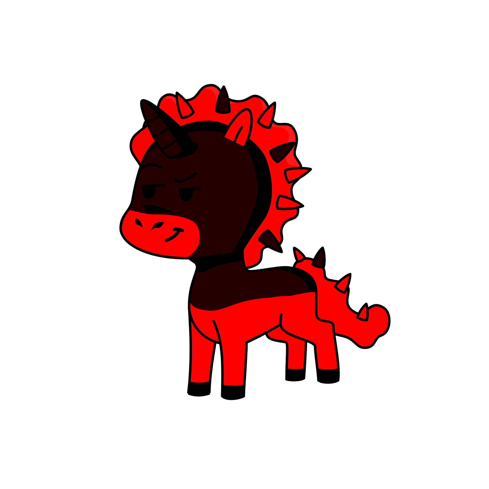 Baddy, the unicorn