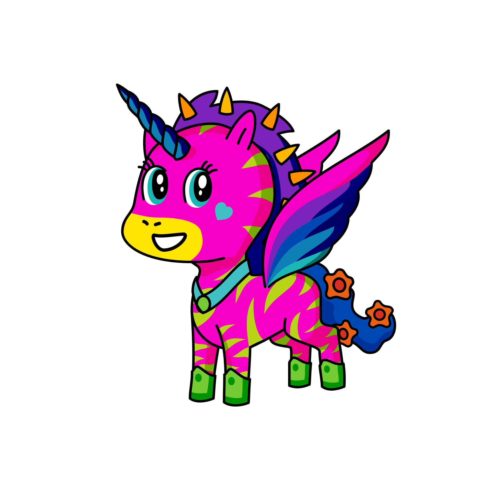 True Colors, the unicorn