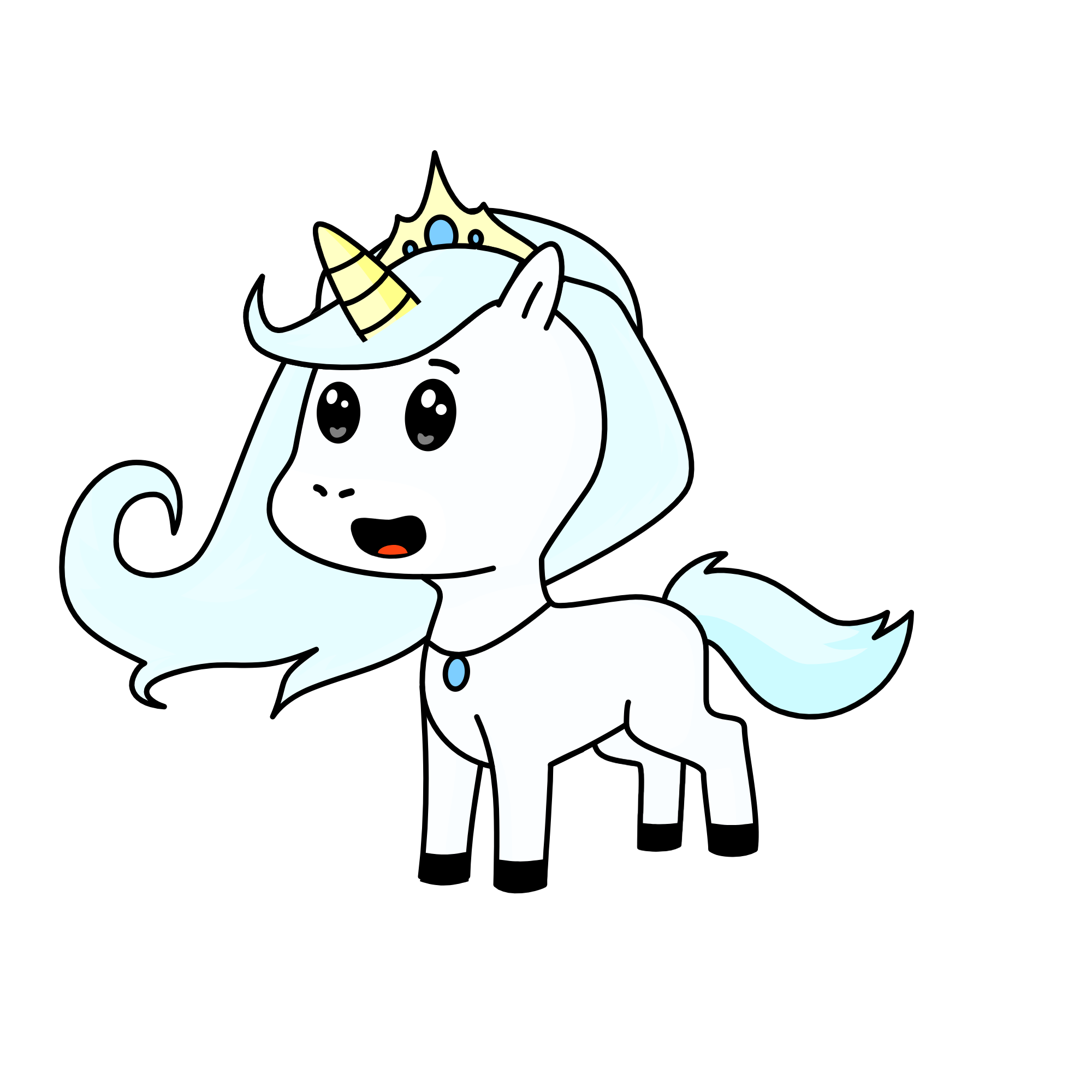 smowflack, the unicorn