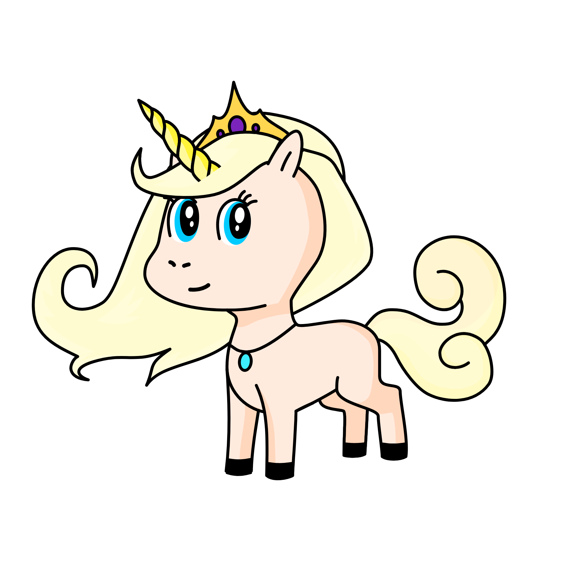 Elsa, the unicorn