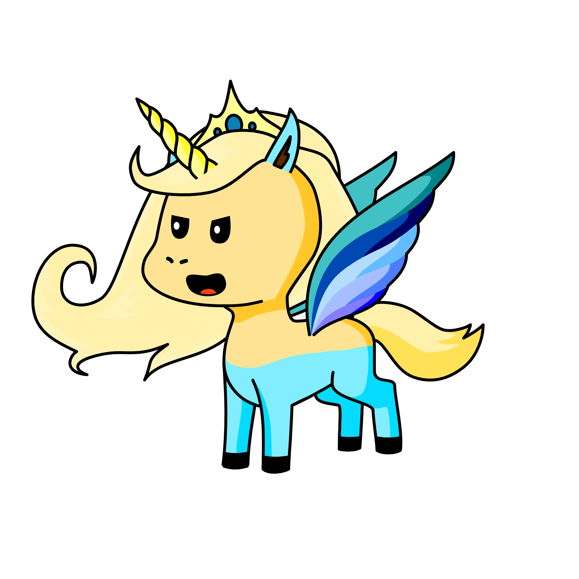 elsa, the unicorn