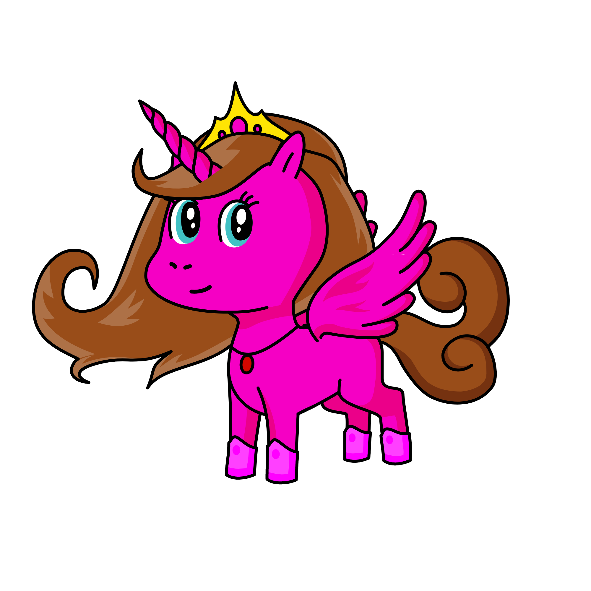 Lilywolf, the unicorn