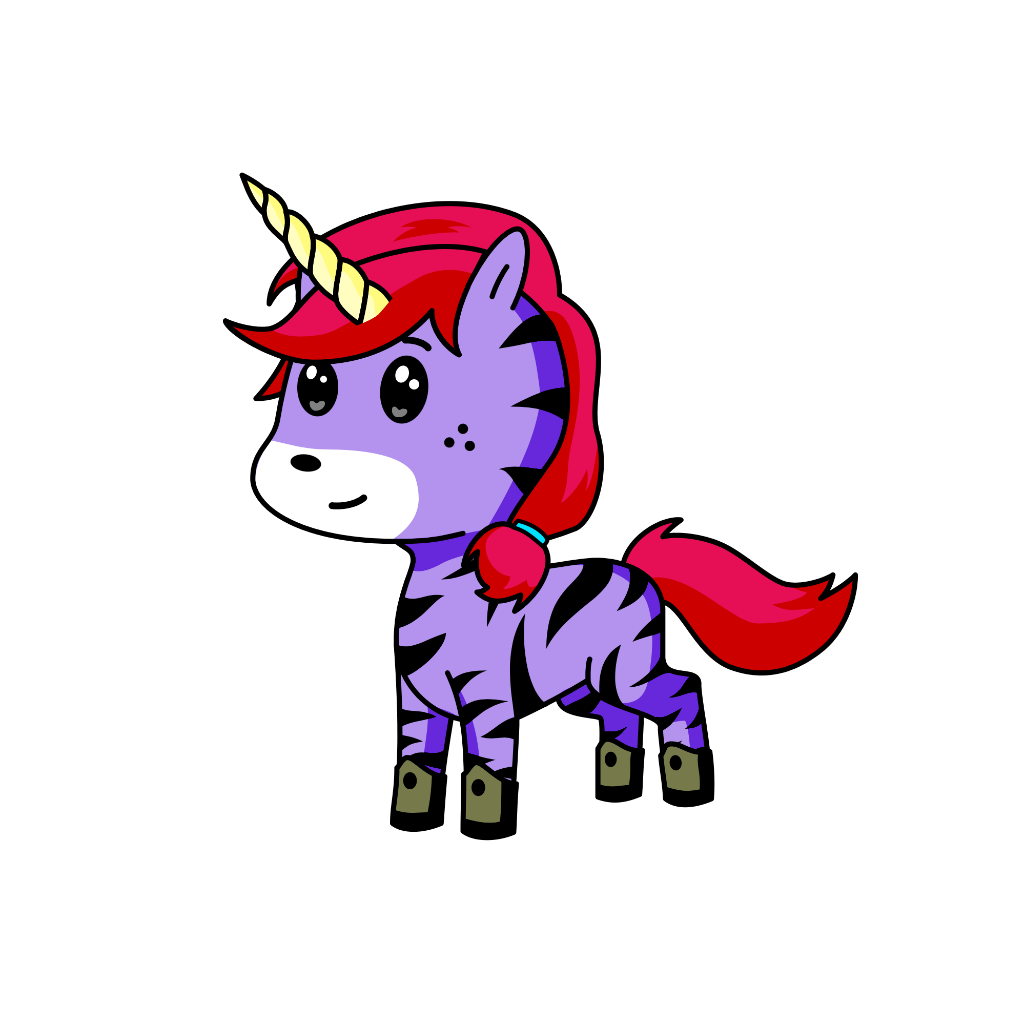 Roza jays, the unicorn