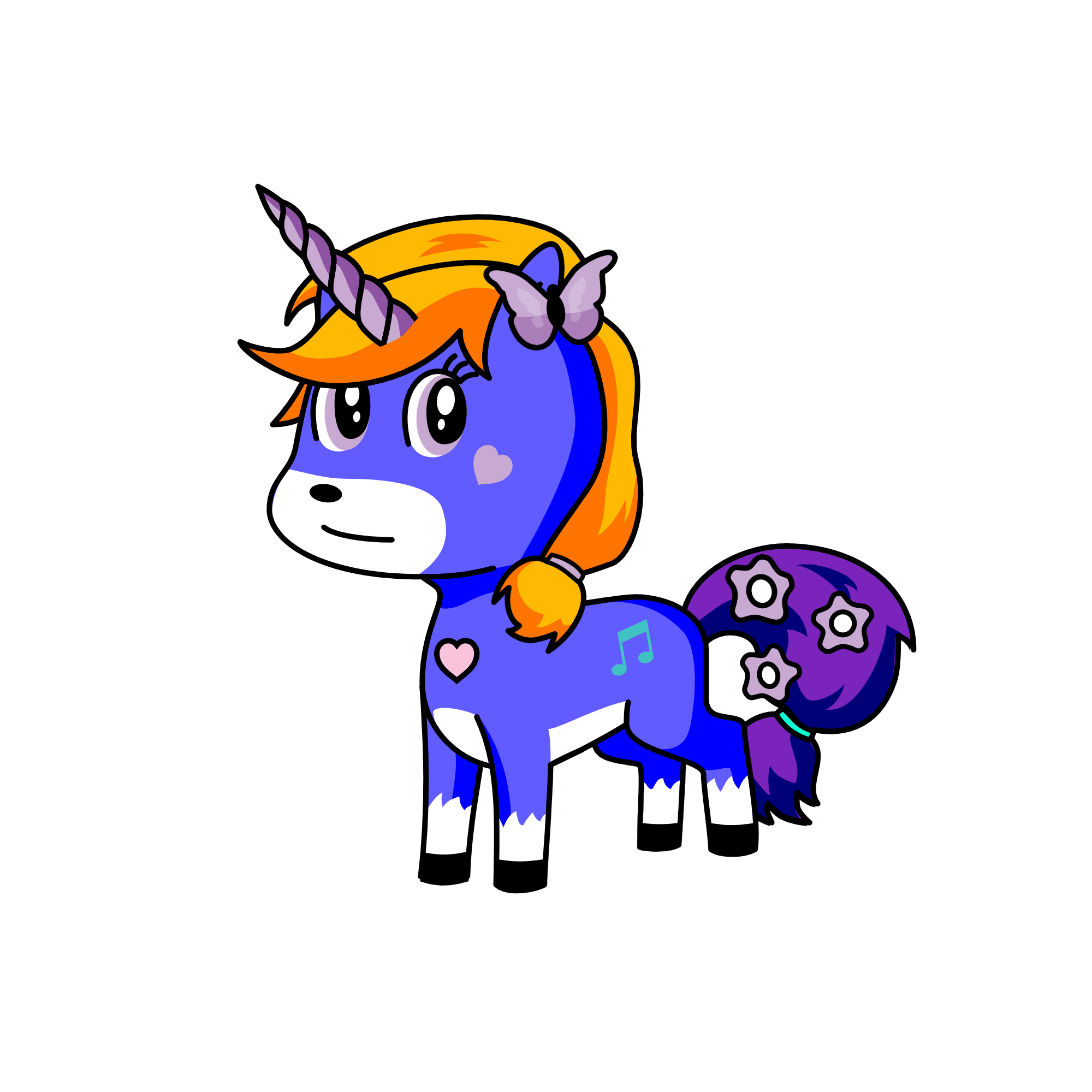 Royal, the unicorn