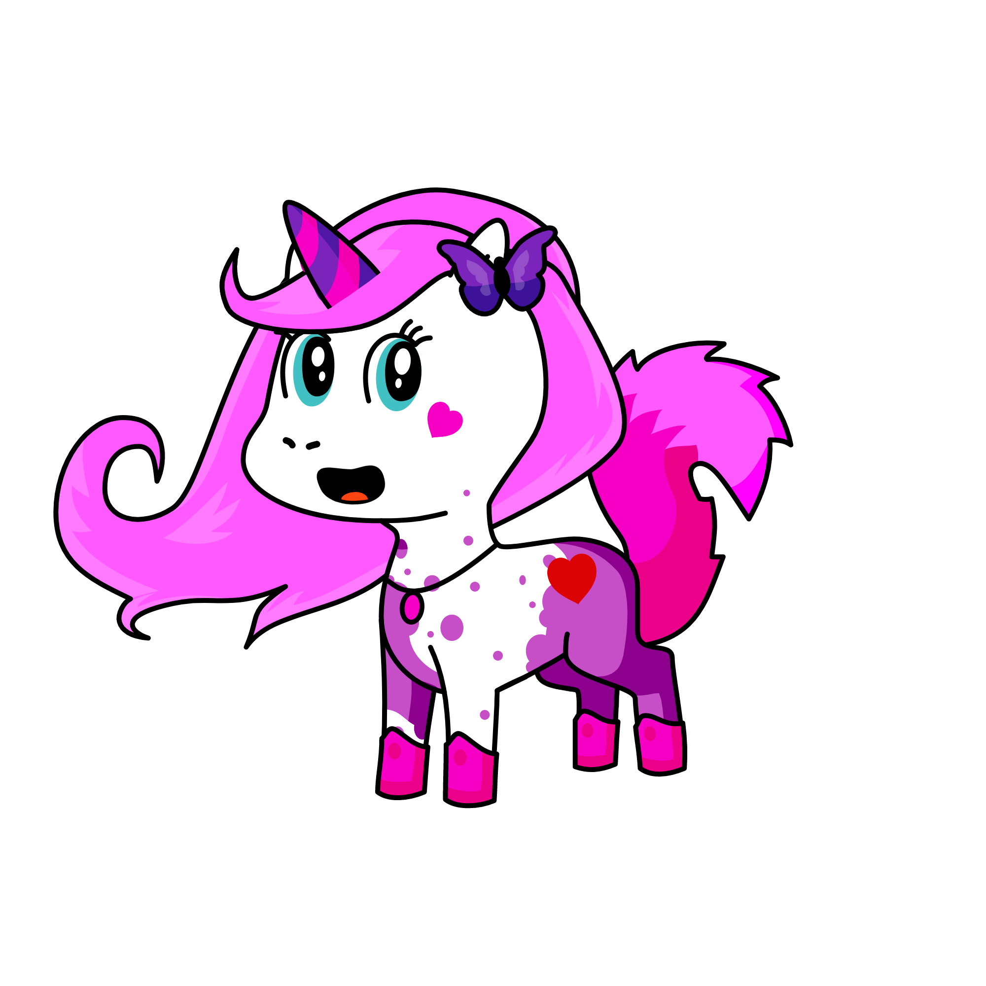 Lovely , the unicorn