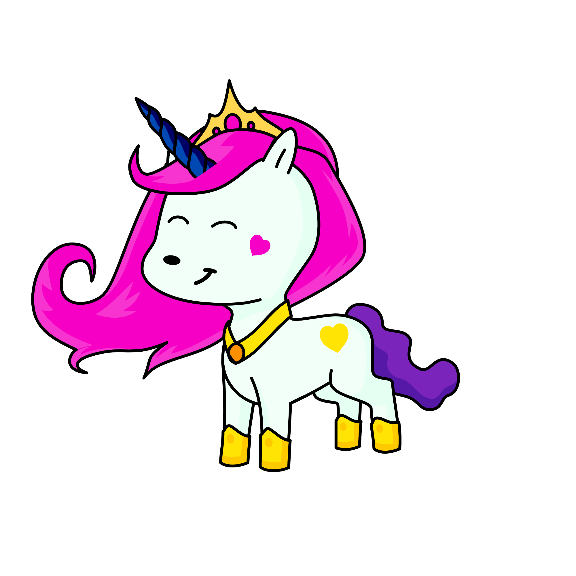 pricess cellestea, the unicorn