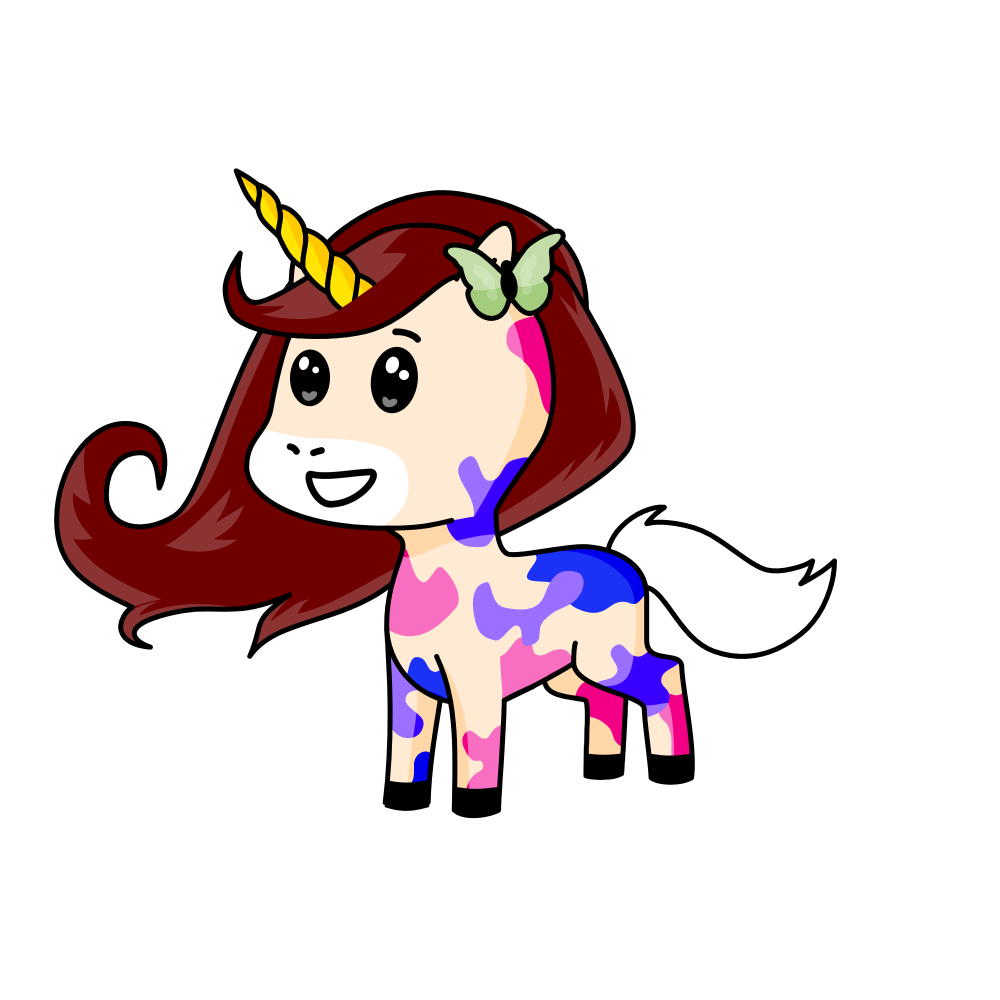 Beachy, the unicorn
