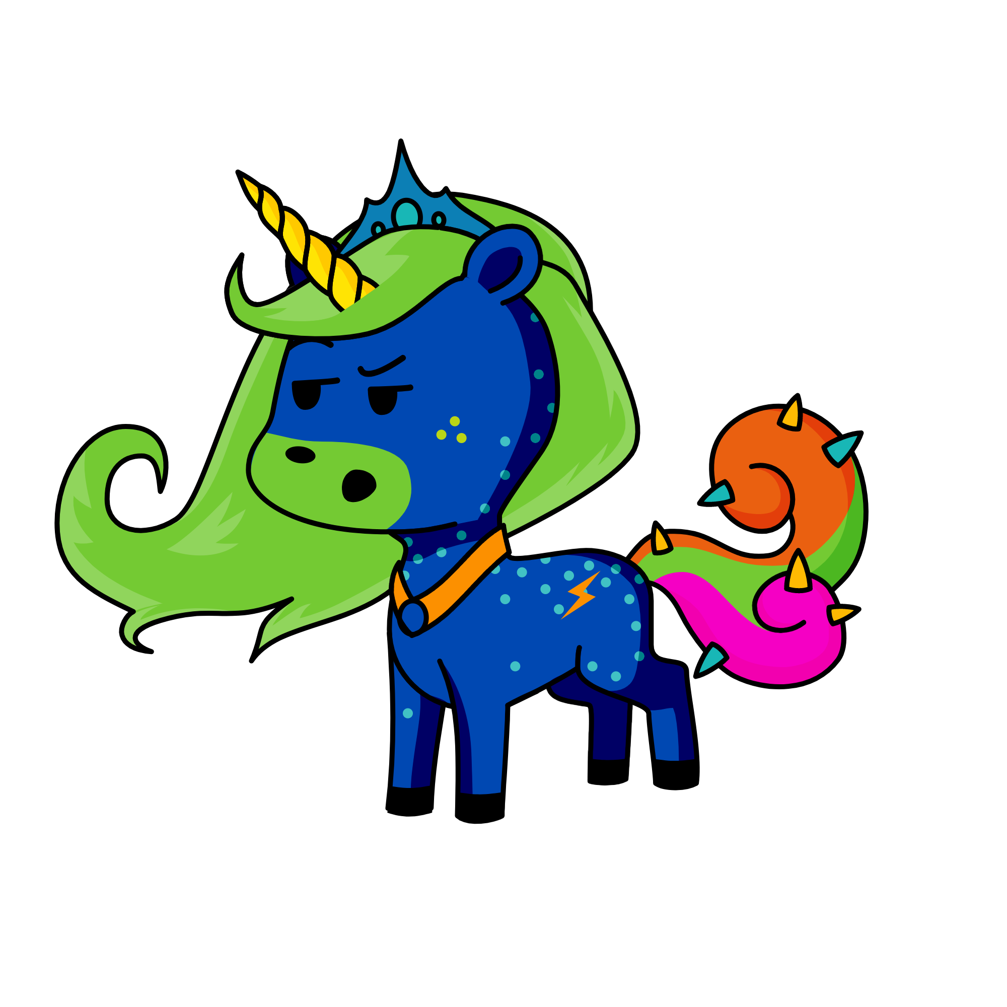  , the unicorn