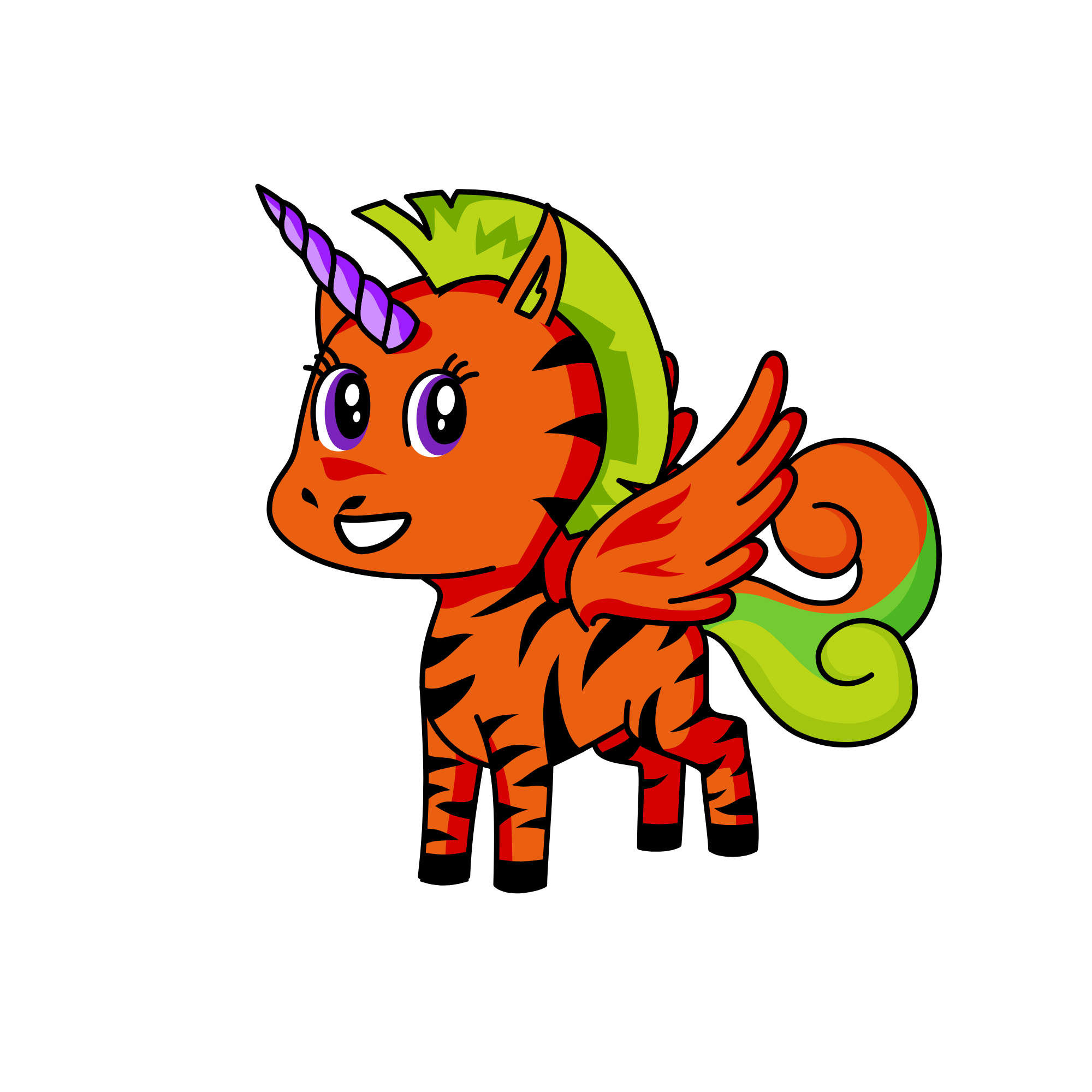 Caracol, the unicorn