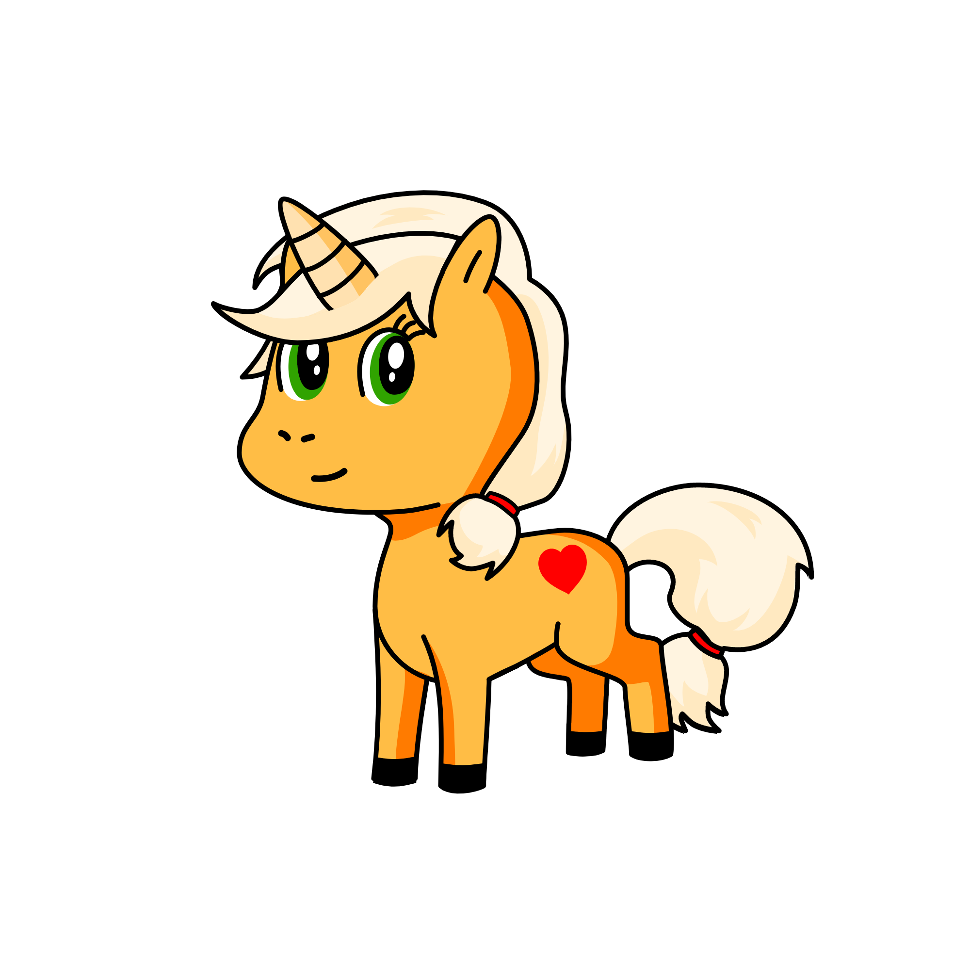 applejack, the unicorn