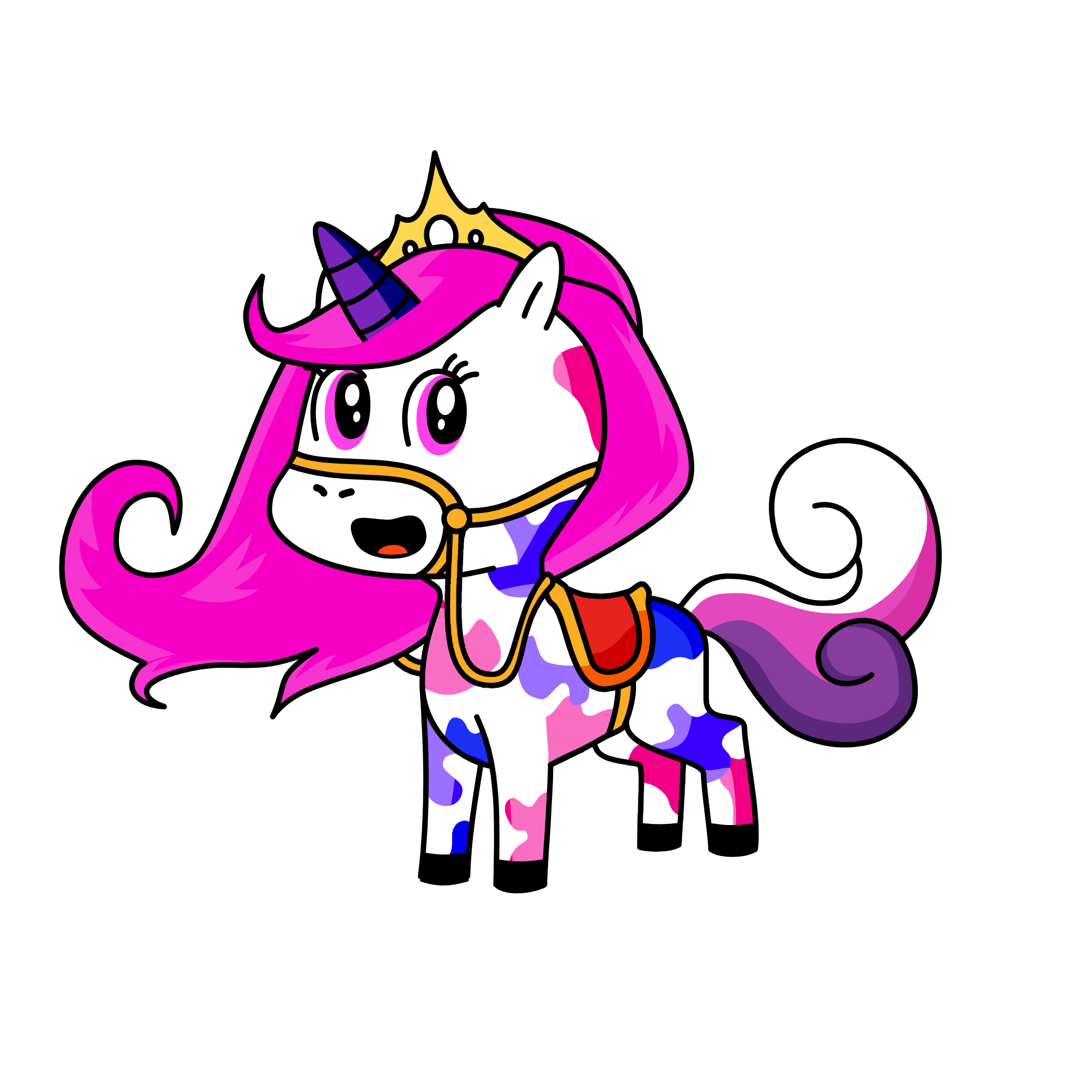 cool, the unicorn