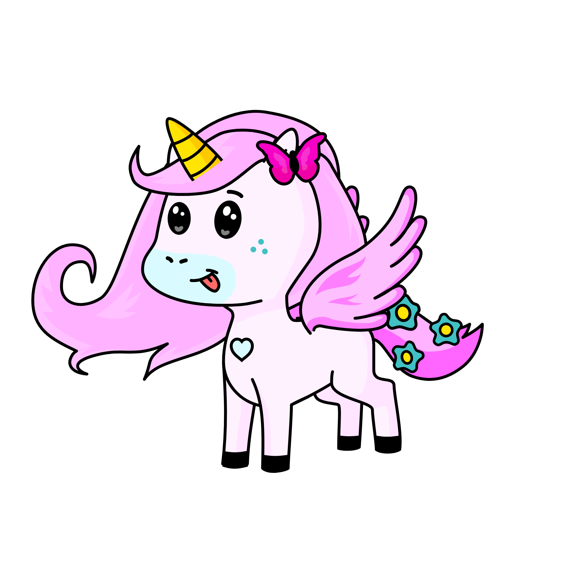 mia, the unicorn