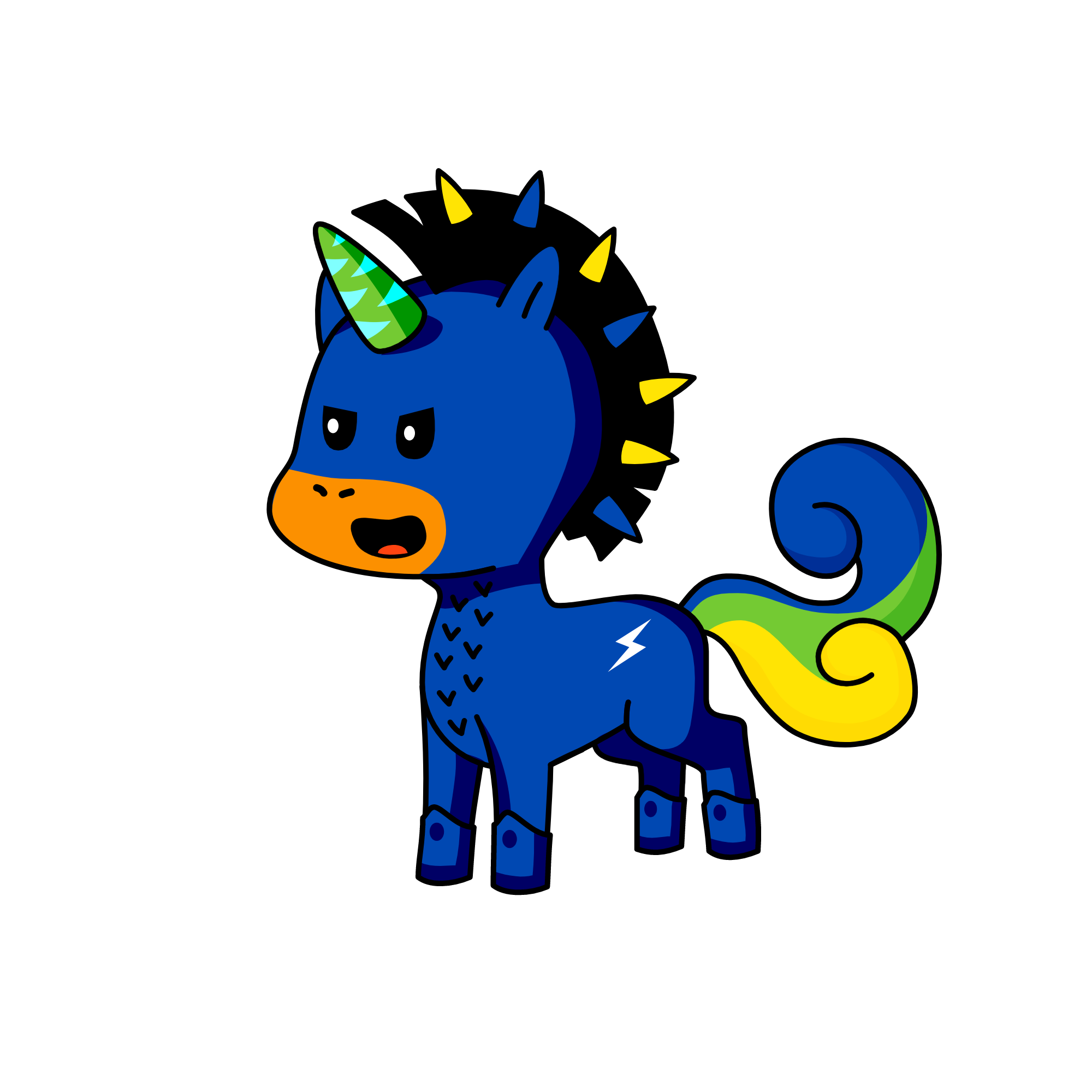 killer(as in your killing it your so awesome!), the unicorn