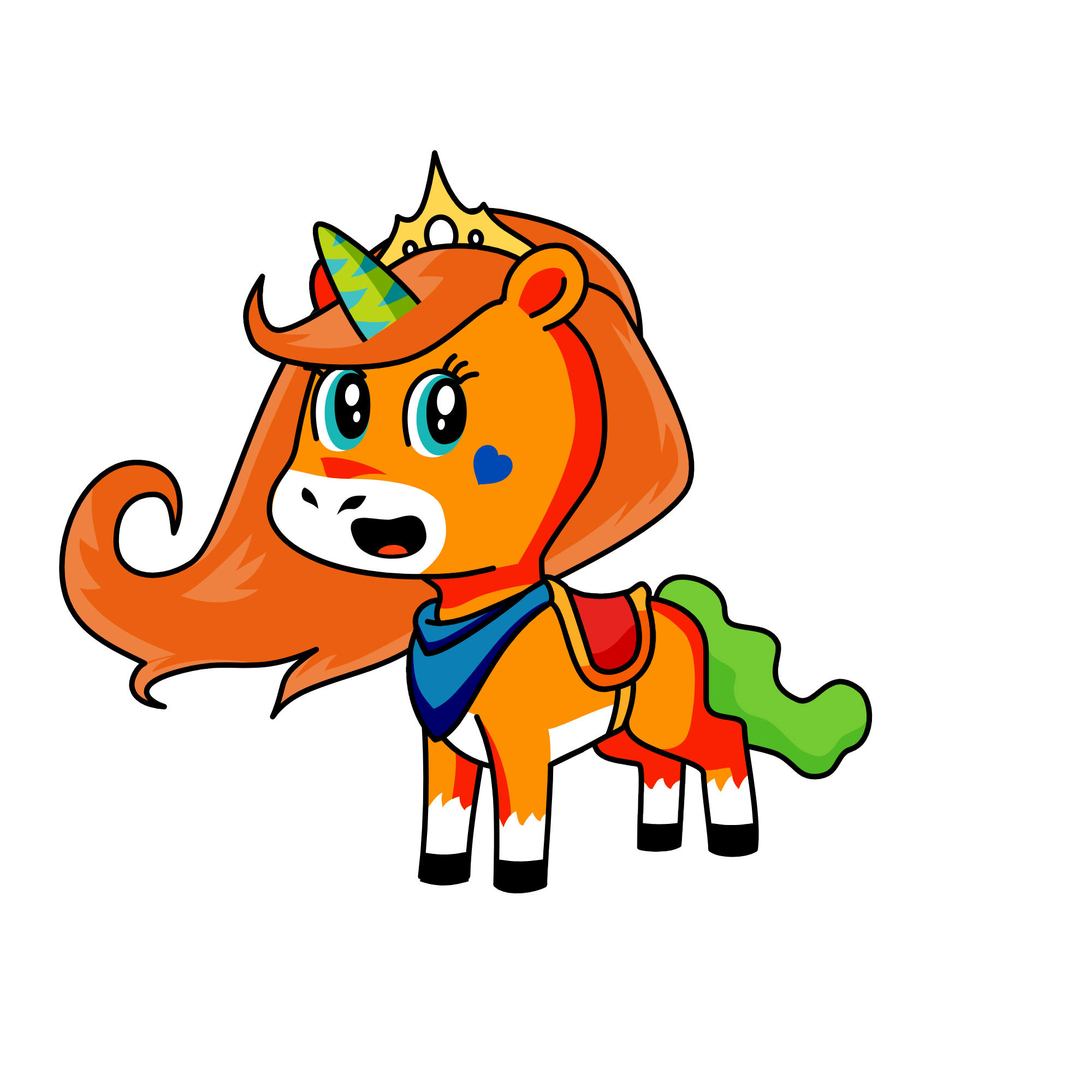 Lina, the unicorn