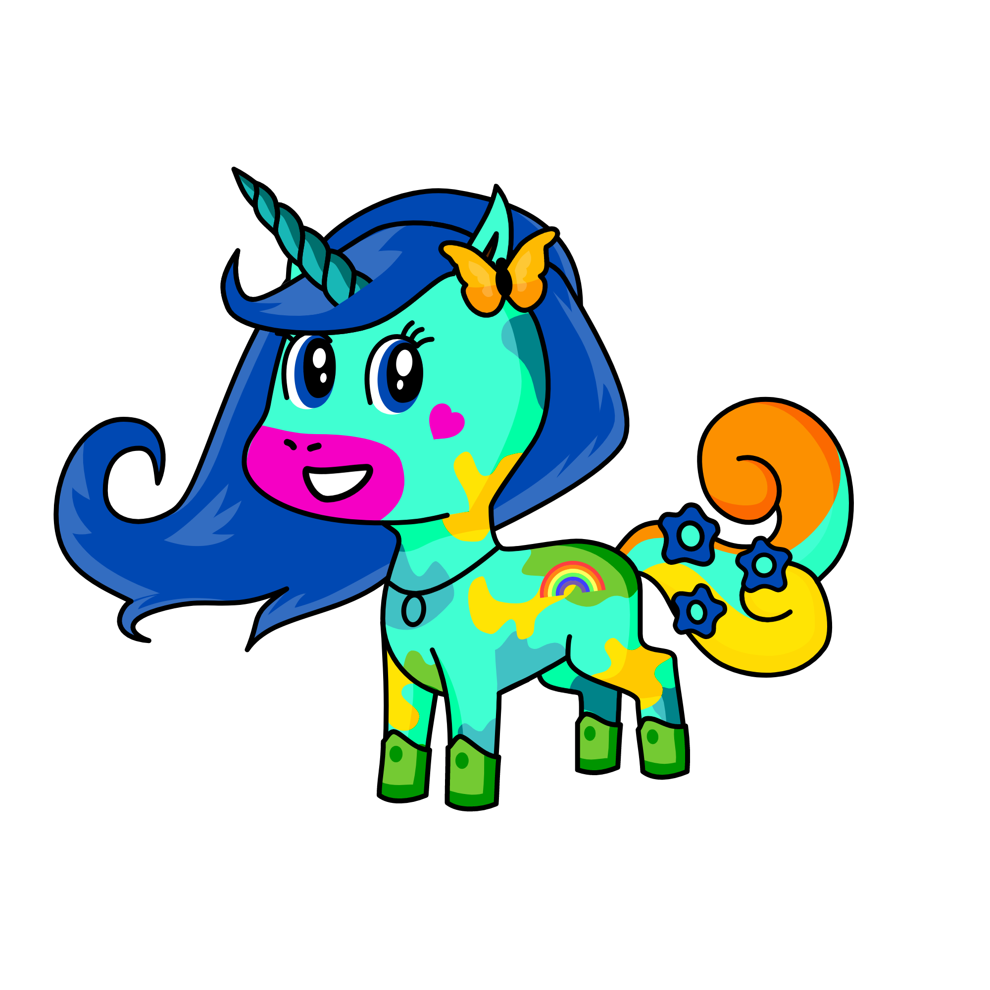 melody, the unicorn