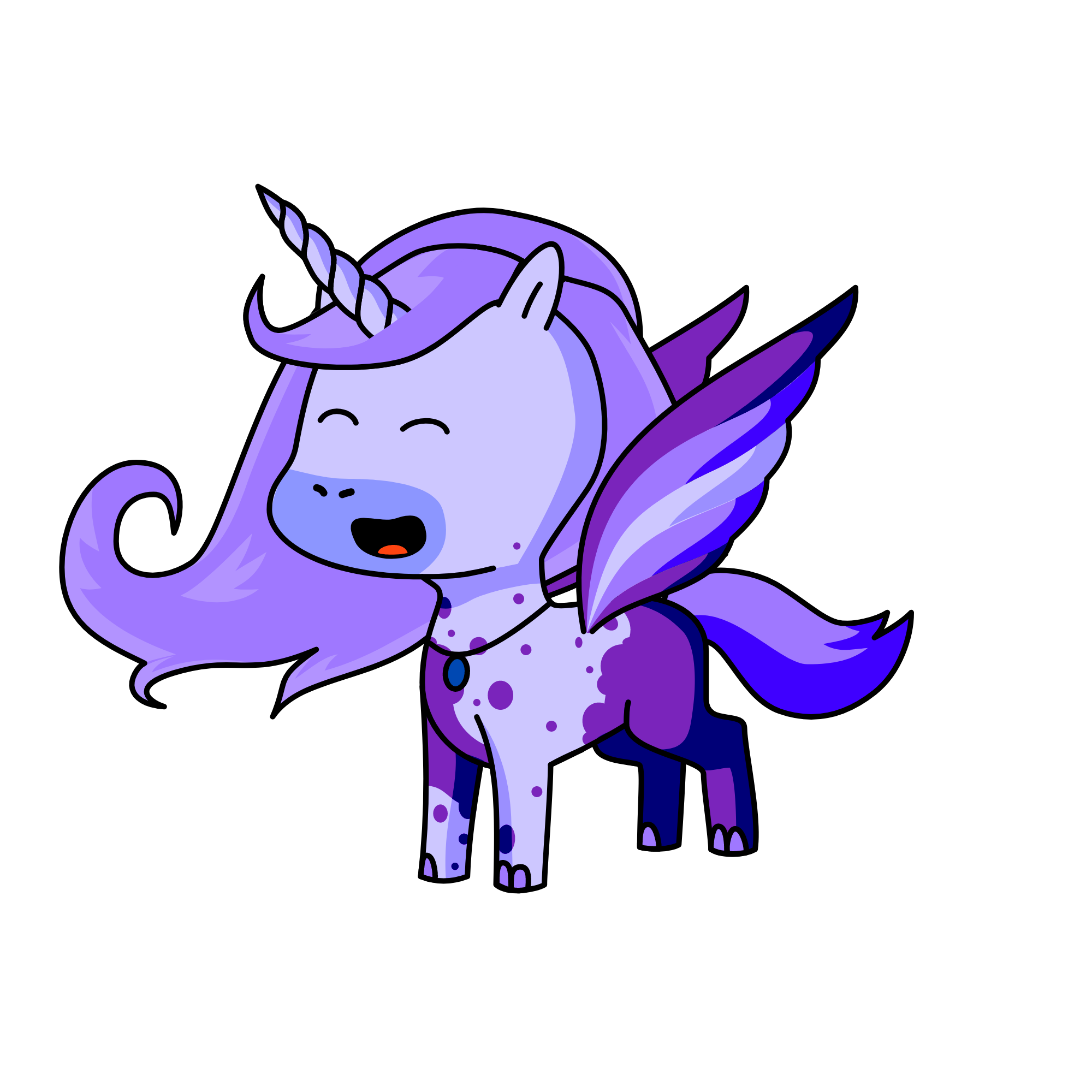 Galaxy, the unicorn
