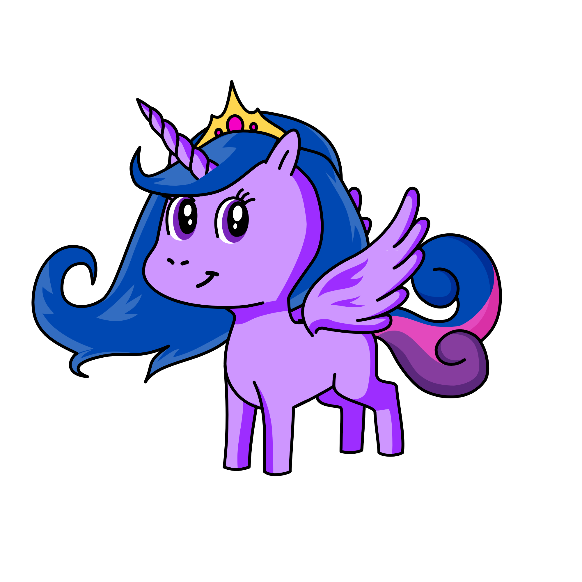 Twilight Sparkle, the unicorn
